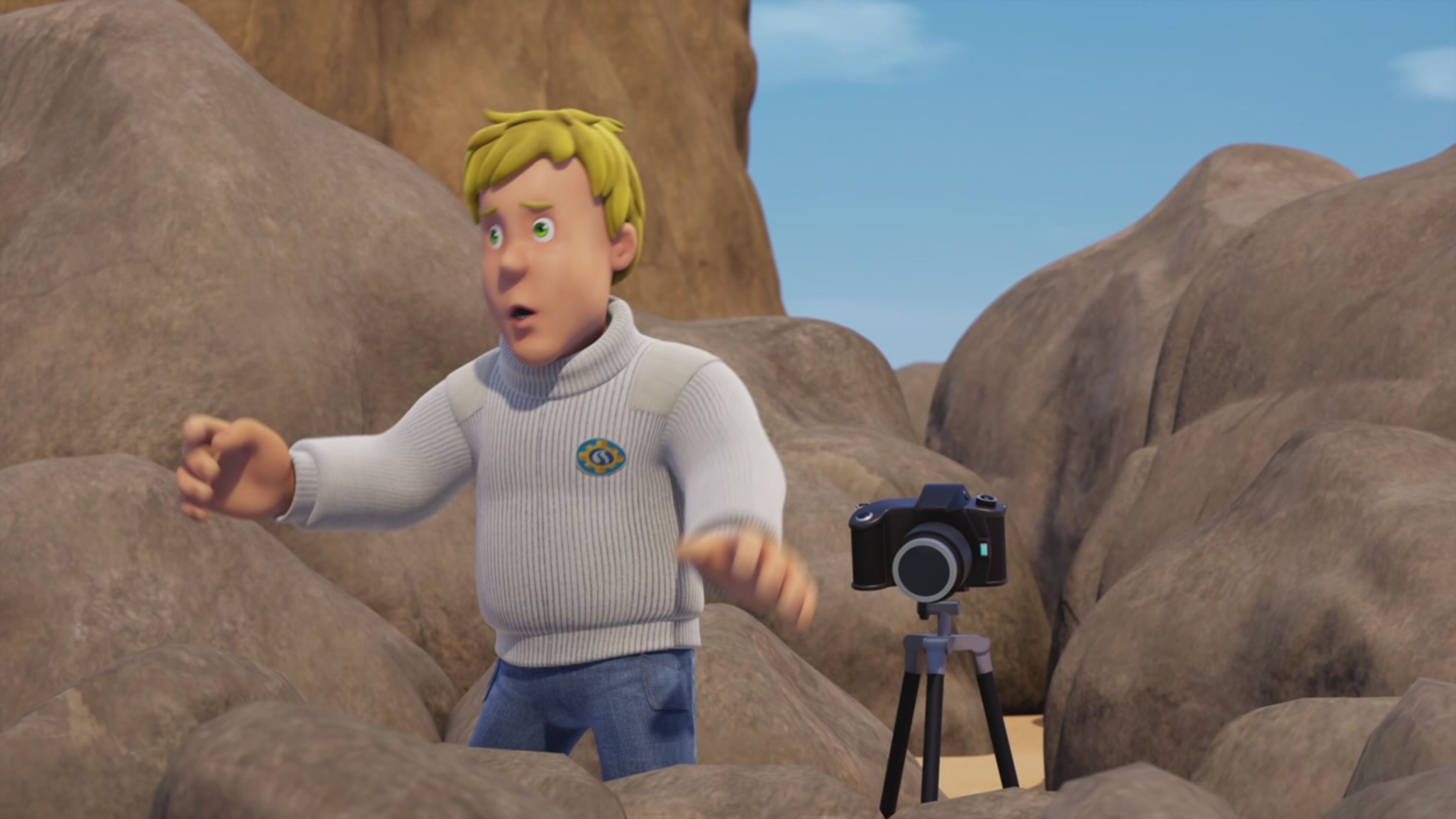 Sam il pompiere - S14 Ep.14 - Intrappolato sugli scogli