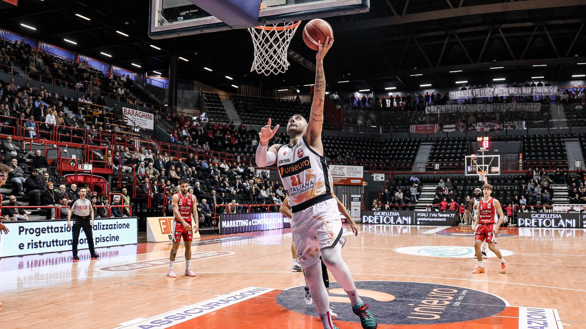 Basket: Serie A2 Old Wild West 2025-2026 - 16a giornata: Unieuro Forlì - Estra Pistoia - 16a giornata: Forlì - Pistoia