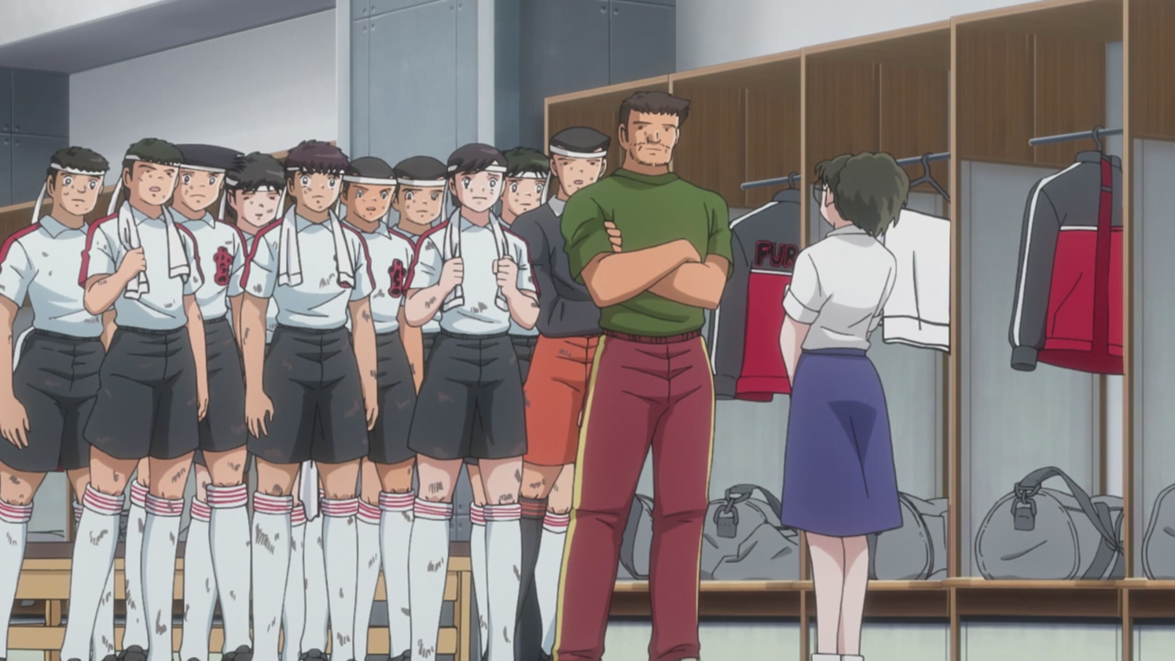 Captain Tsubasa - S1 Ep.45 - Addio, Yoshiko - lacrime in aeroporto!