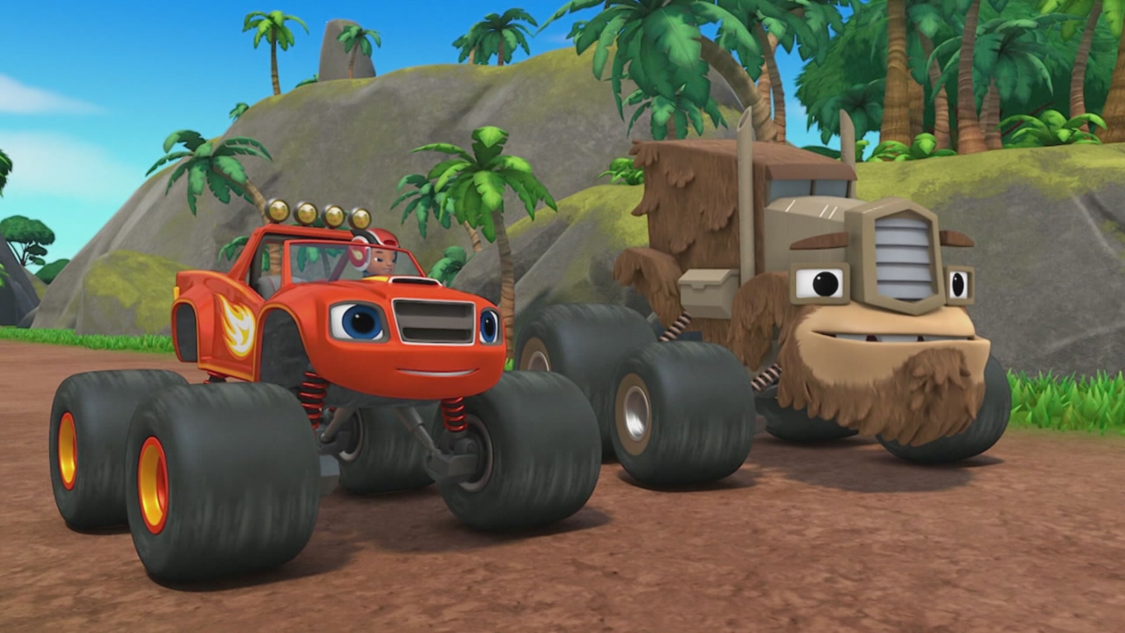 Blaze e le megamacchine - S7 Ep.15 - La coppa con il mega scivolo