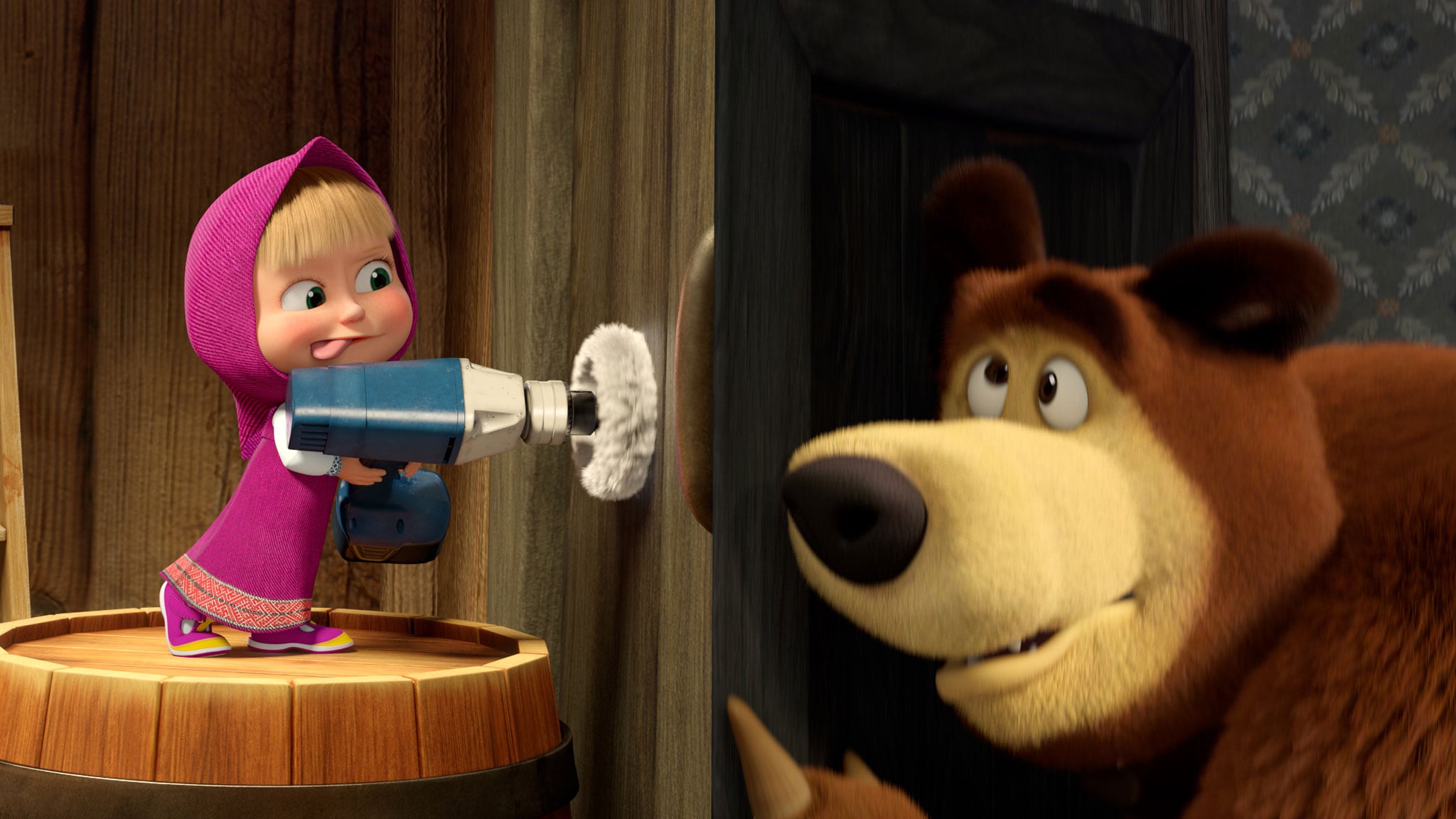 Masha e Orso - S7E14 - Attenti alla porta!