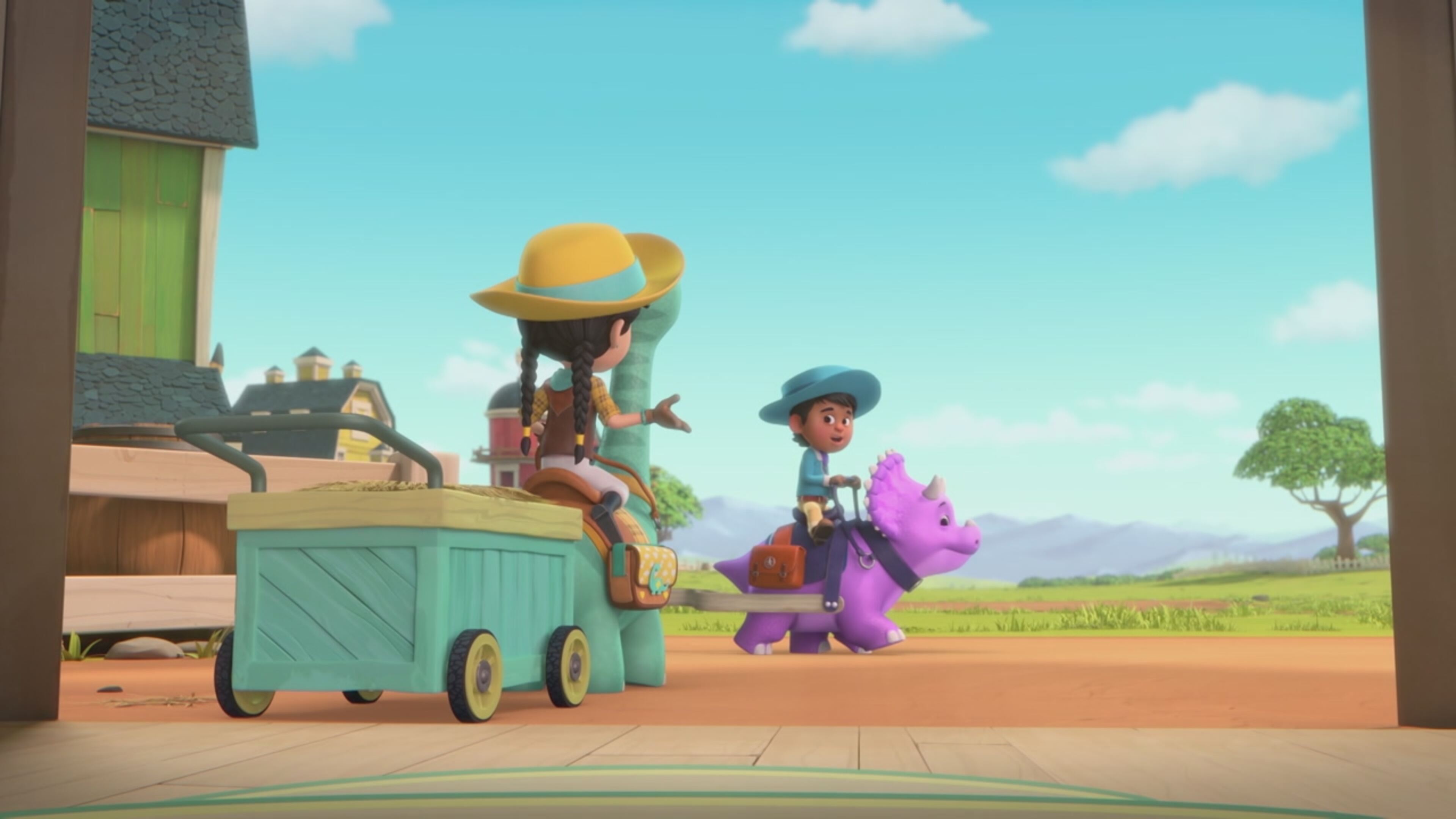 Dino Ranch - S1 Ep.43 - Lo scambio di uova