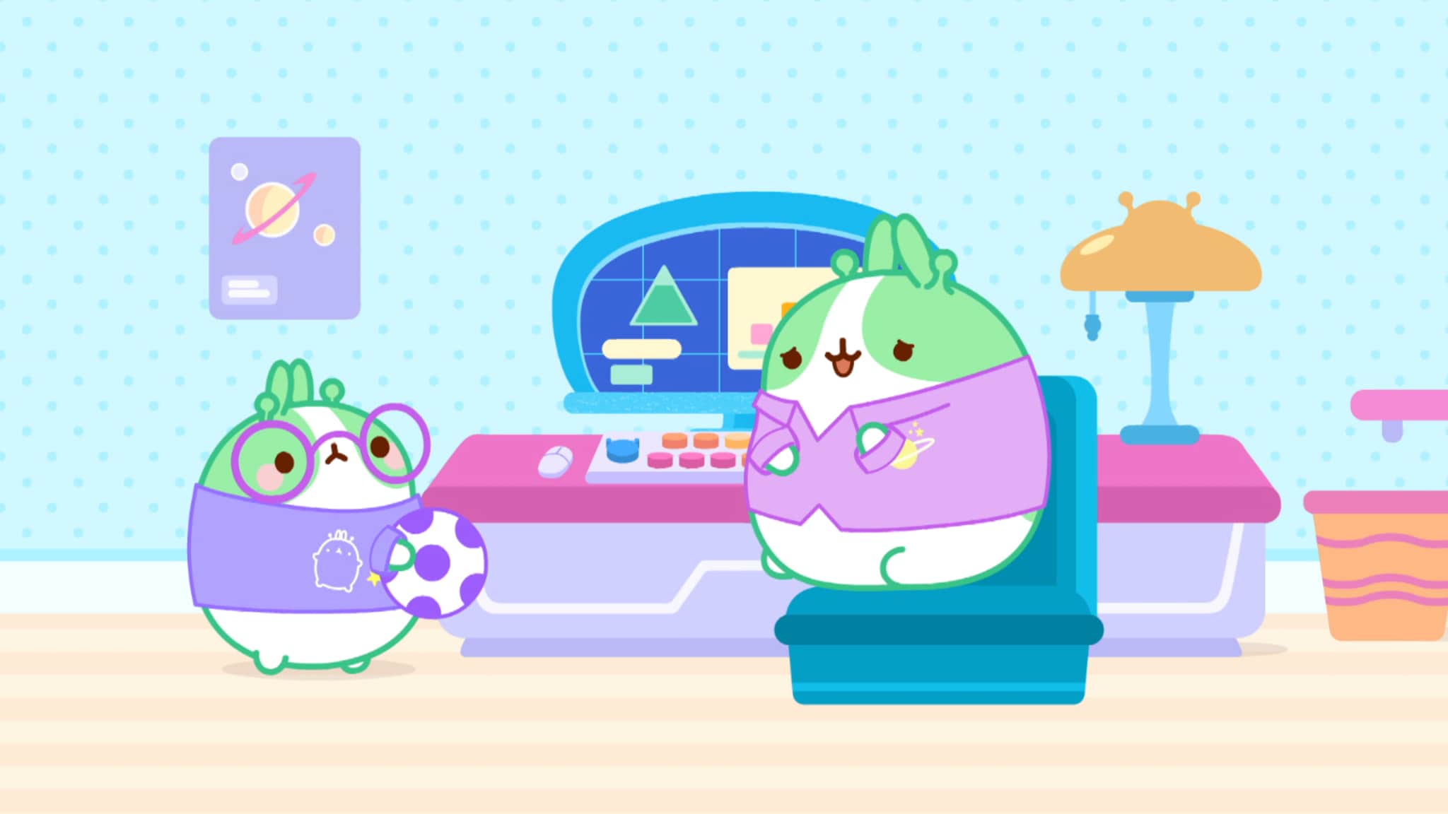 Molang - S6E30 - Nella palla di neve