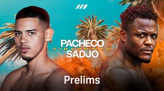 Pacheco vs. Sadjo: Preliminari