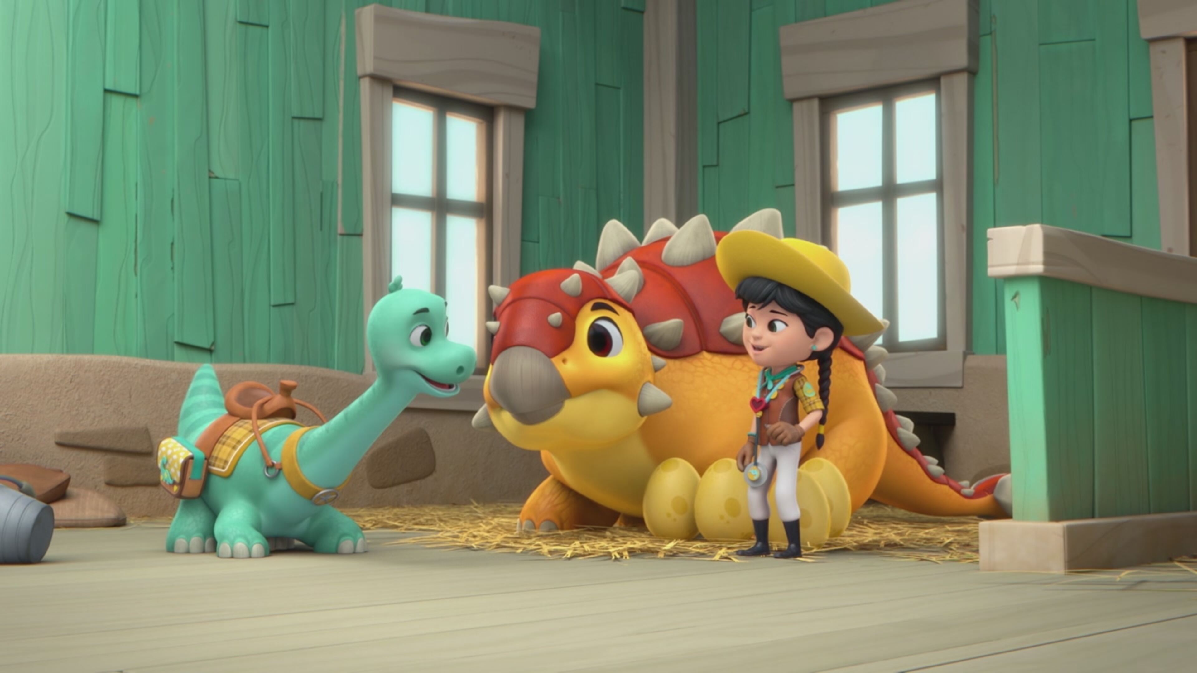 Dino Ranch - S1 Ep.10 - Lo stegoscopio di Min