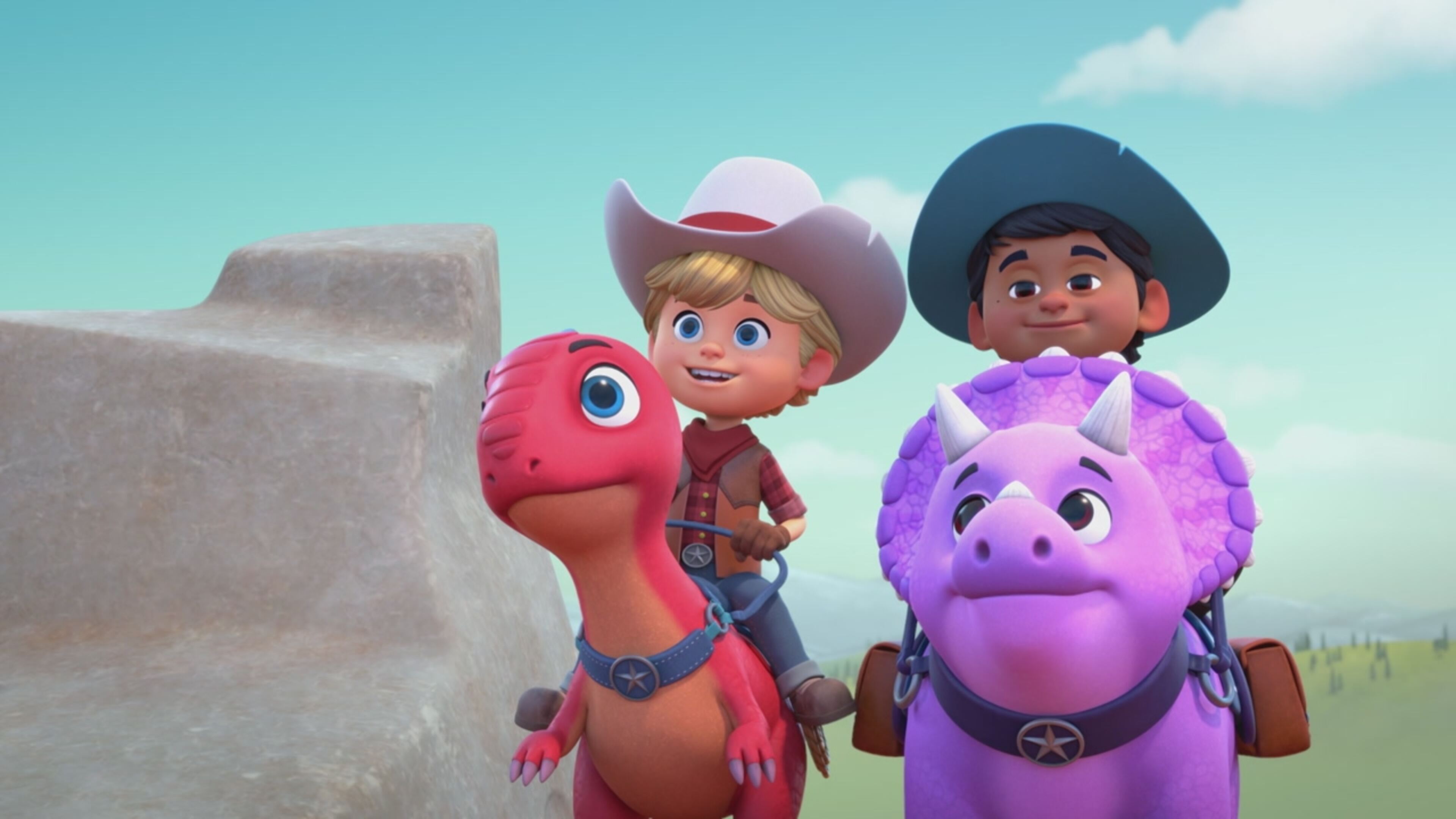 Dino Ranch - S1 Ep.13 - Il piccolo problema di Clover