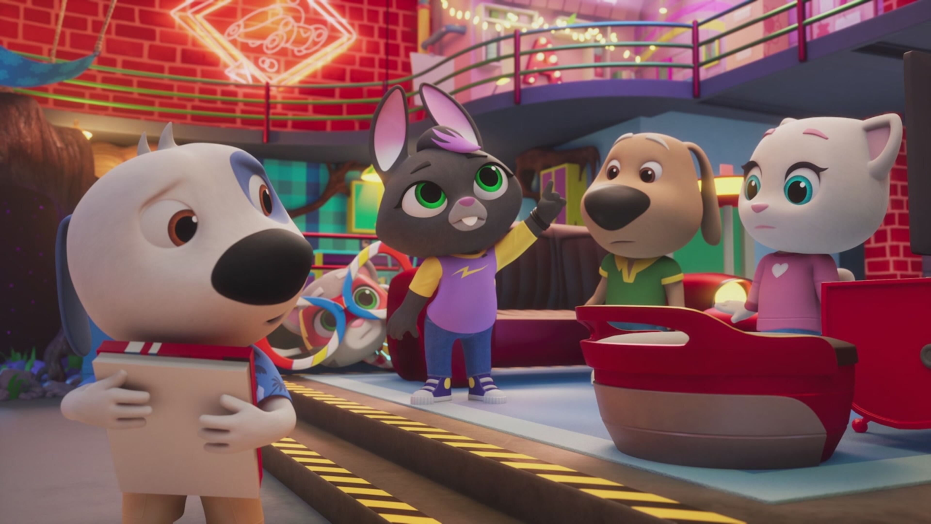 Talking Tom Heroes: super amici - S1 Ep.8 - La visita a sorpresa di Becca