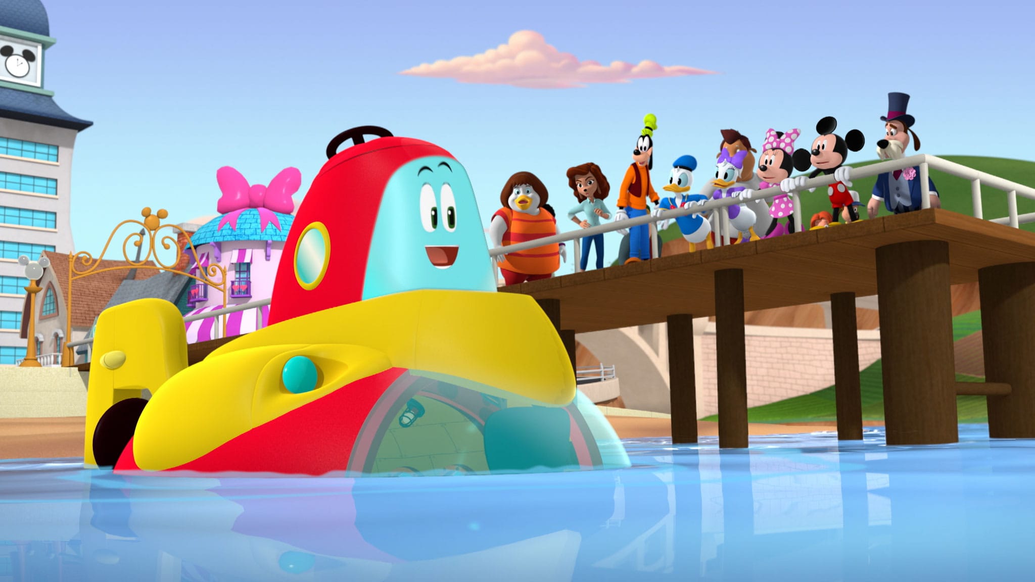 Topolino e la Casa del Divertimento - S1E15 - Crystal Chiareacque / Il pigiama-party della Magicasa