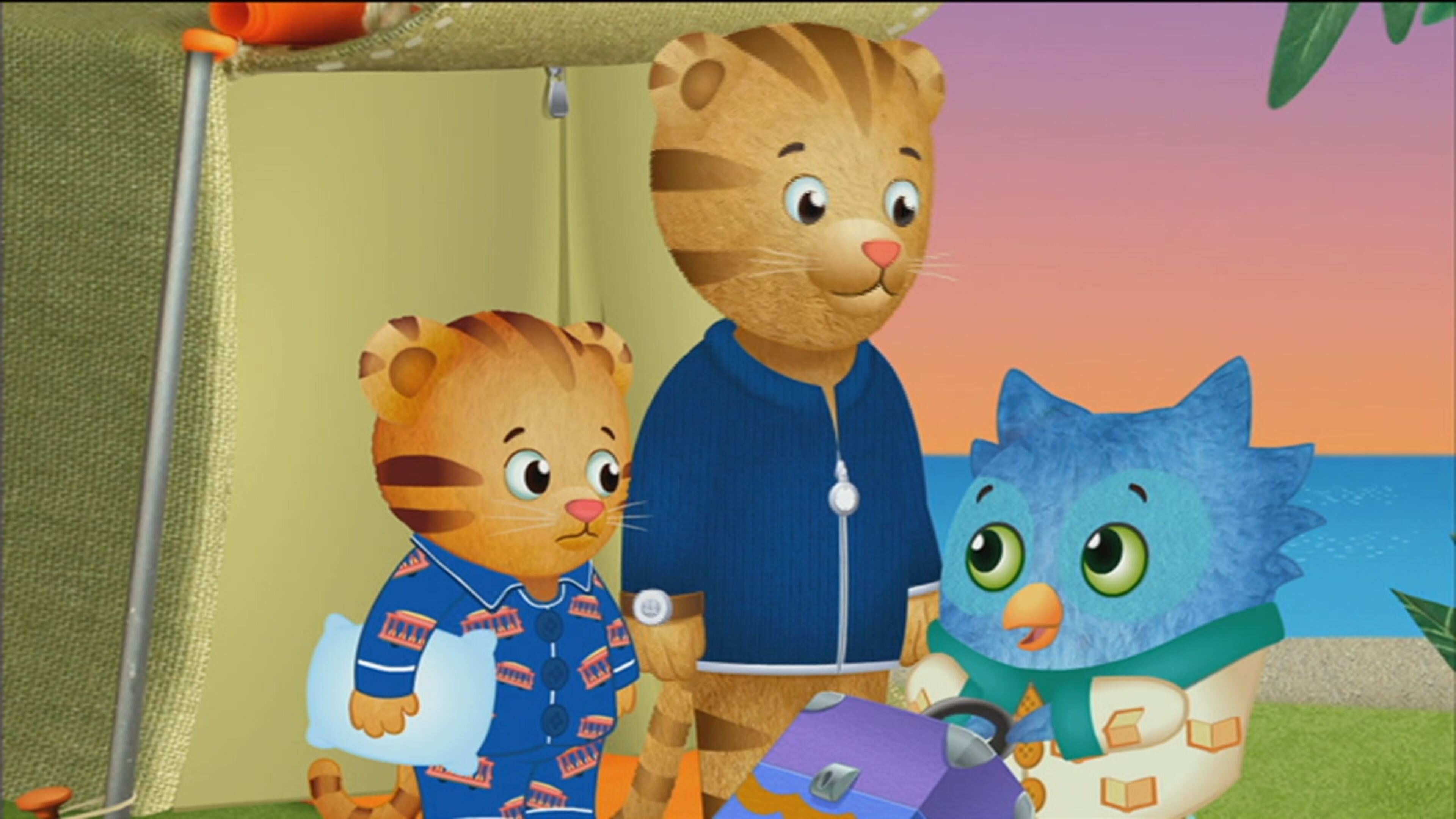 Daniel Tiger - S1 Ep.40 - Campeggio in giardino