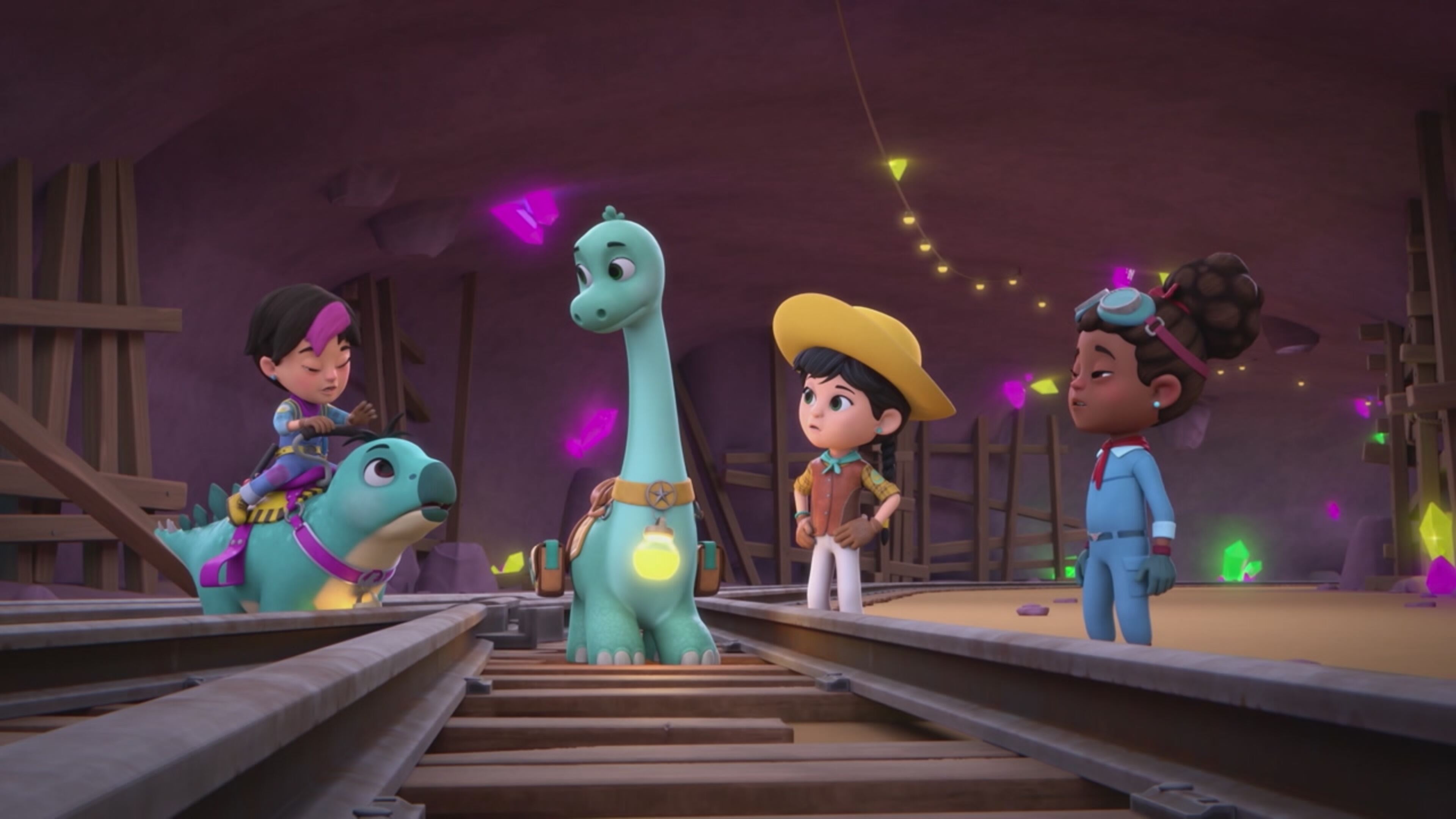 Dino Ranch - S3 Ep.44 - Un'avventura nella galleria