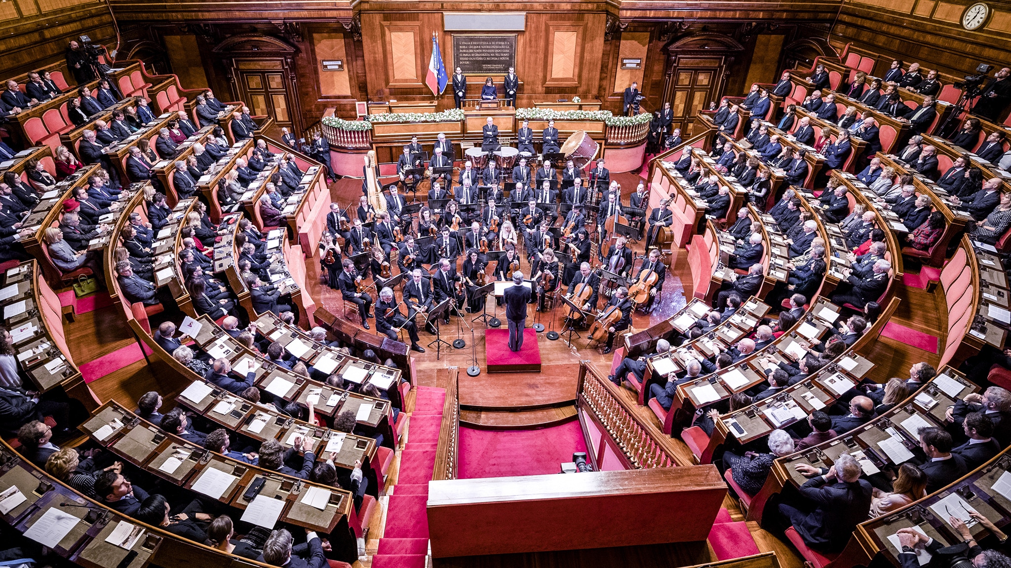 Concerto di Natale dal Senato della Repu