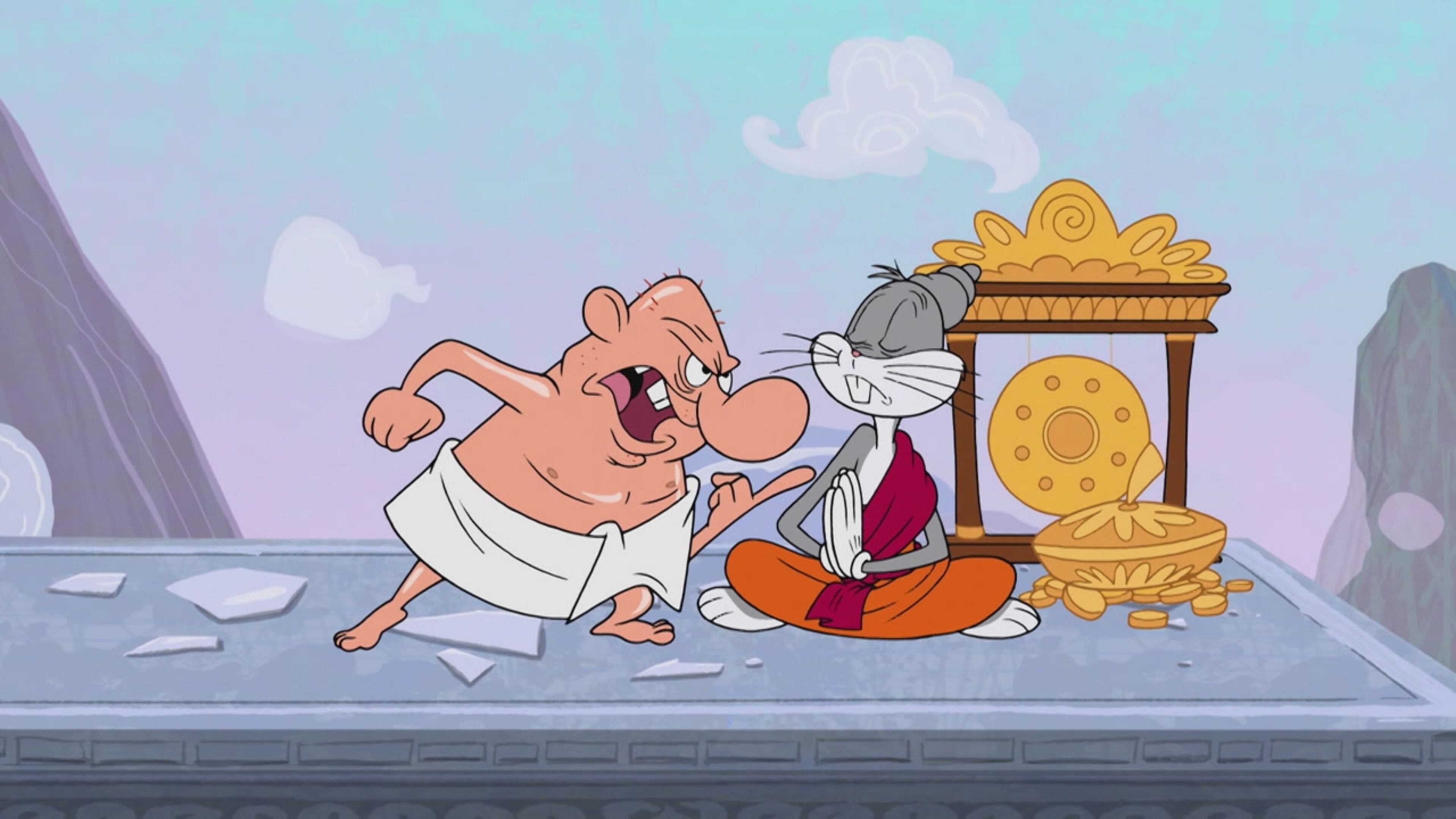 New Looney Tunes - S1 Ep.1 - Ricco, straricco/Musica Ninja