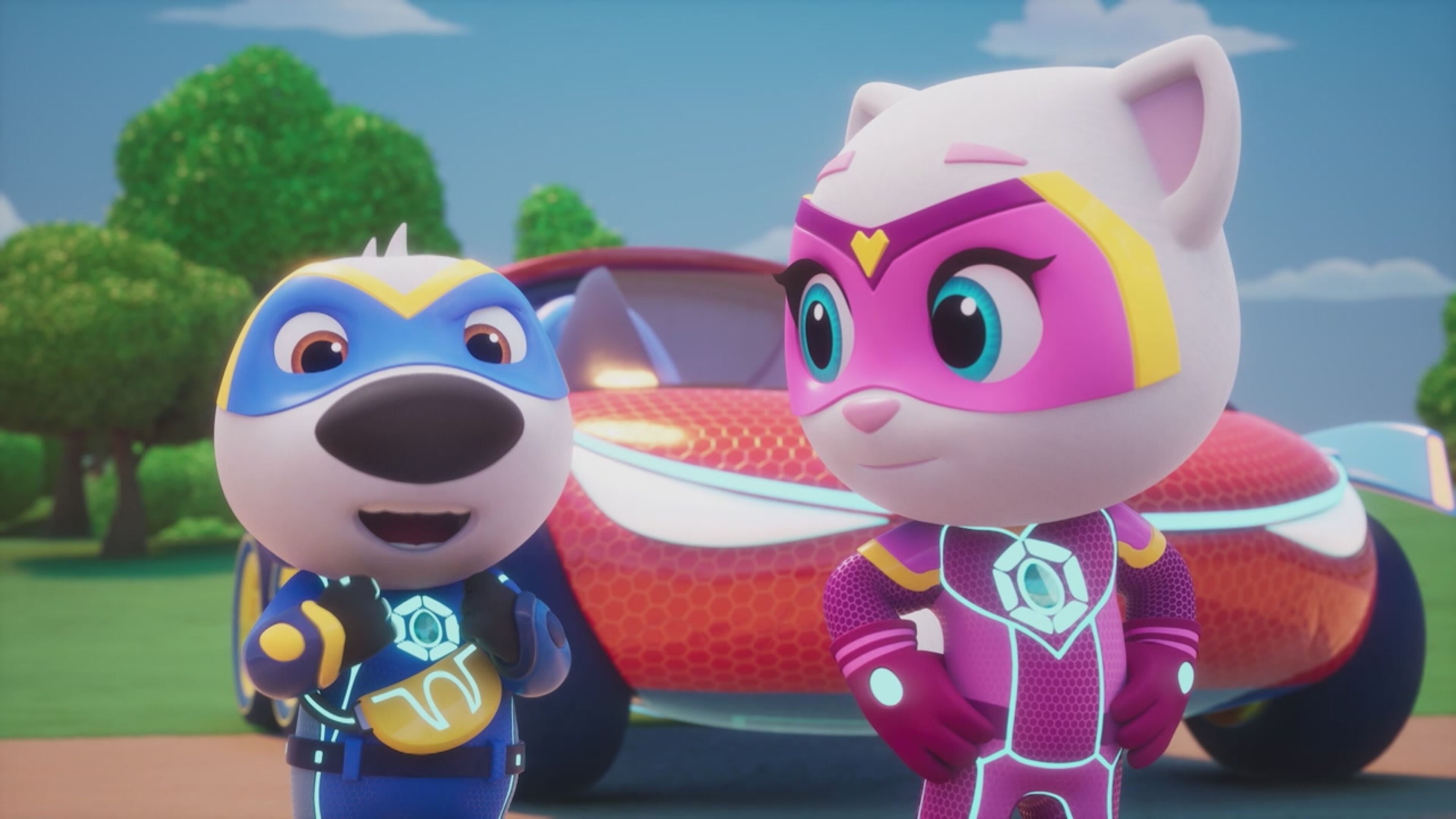 Talking Tom Heroes: super amici - S1 Ep.9 - I tre impostori