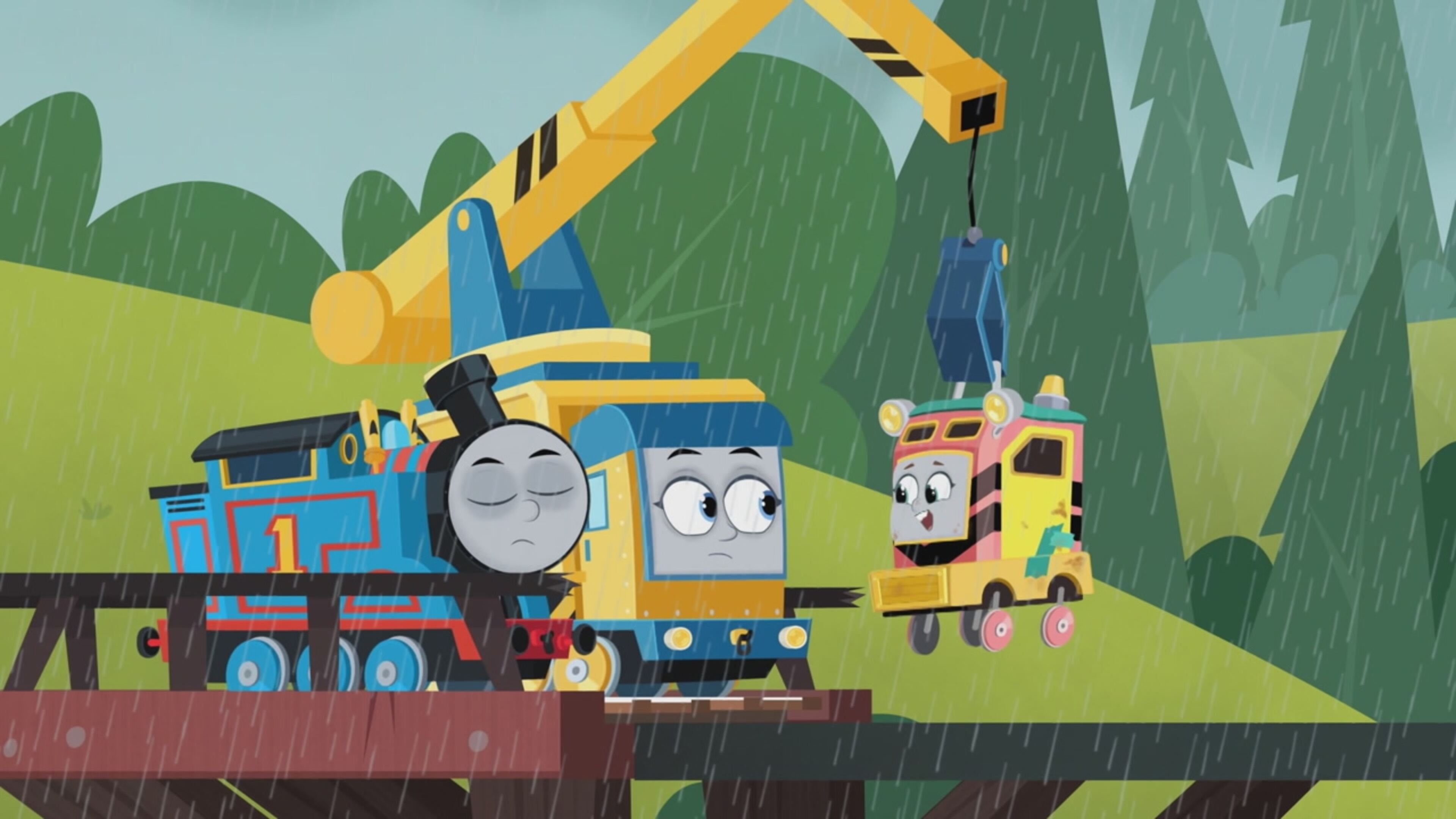 Il Trenino Thomas - S28 Ep.25 - Il nuovo ponte