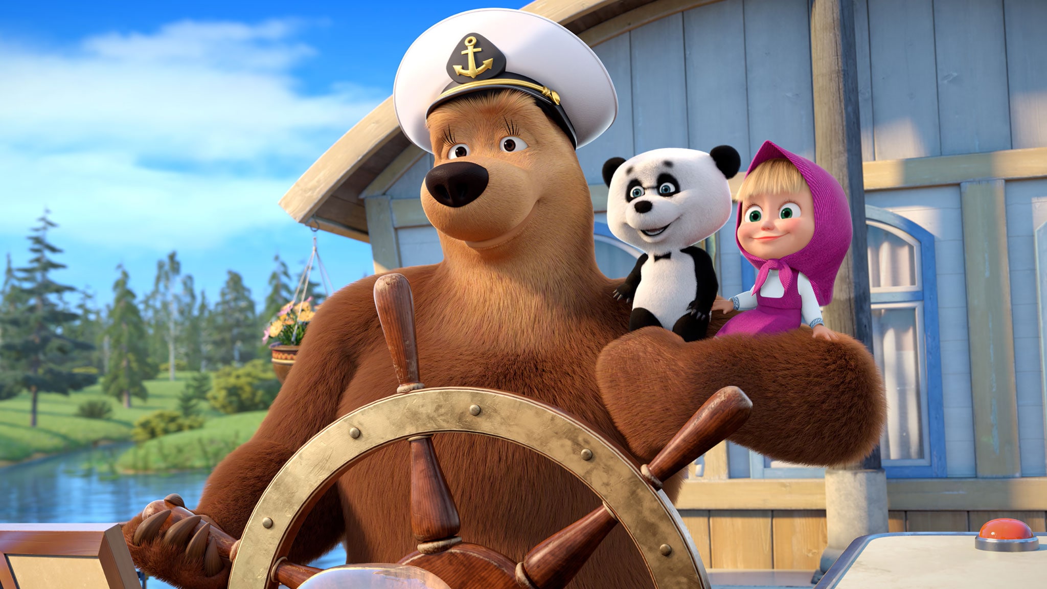 Masha e Orso - S7E17 - Tutti a bordo!