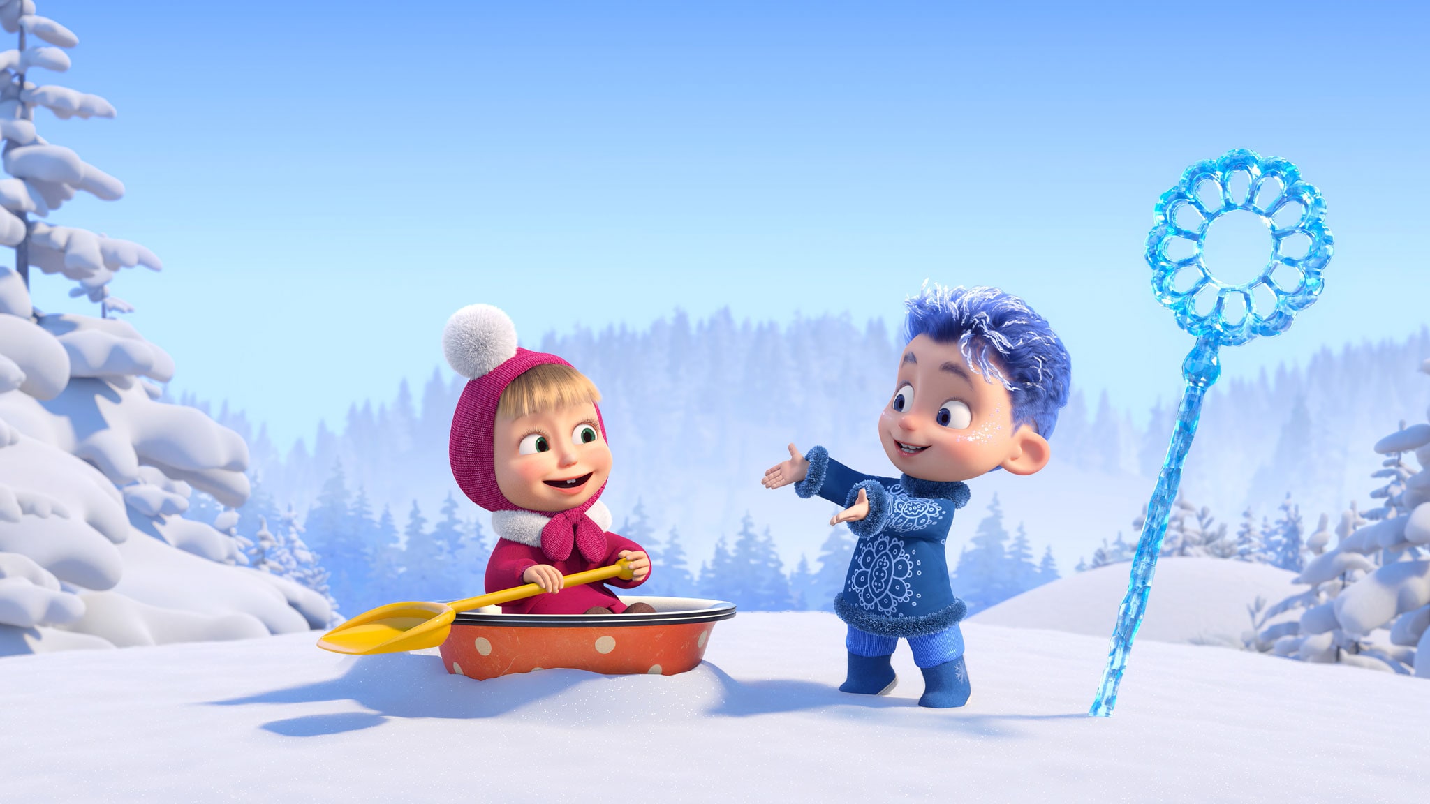 Masha e Orso - S7E19 - Amico Gennaio