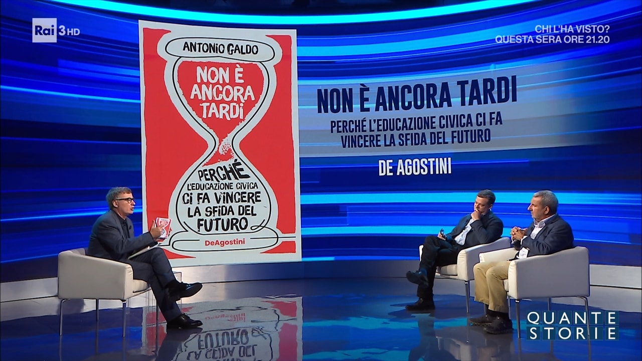 Quante storie - Puntata del 01/10/2025 - Giulio Boccaletti e Antonio Galdo - 01/10/2025