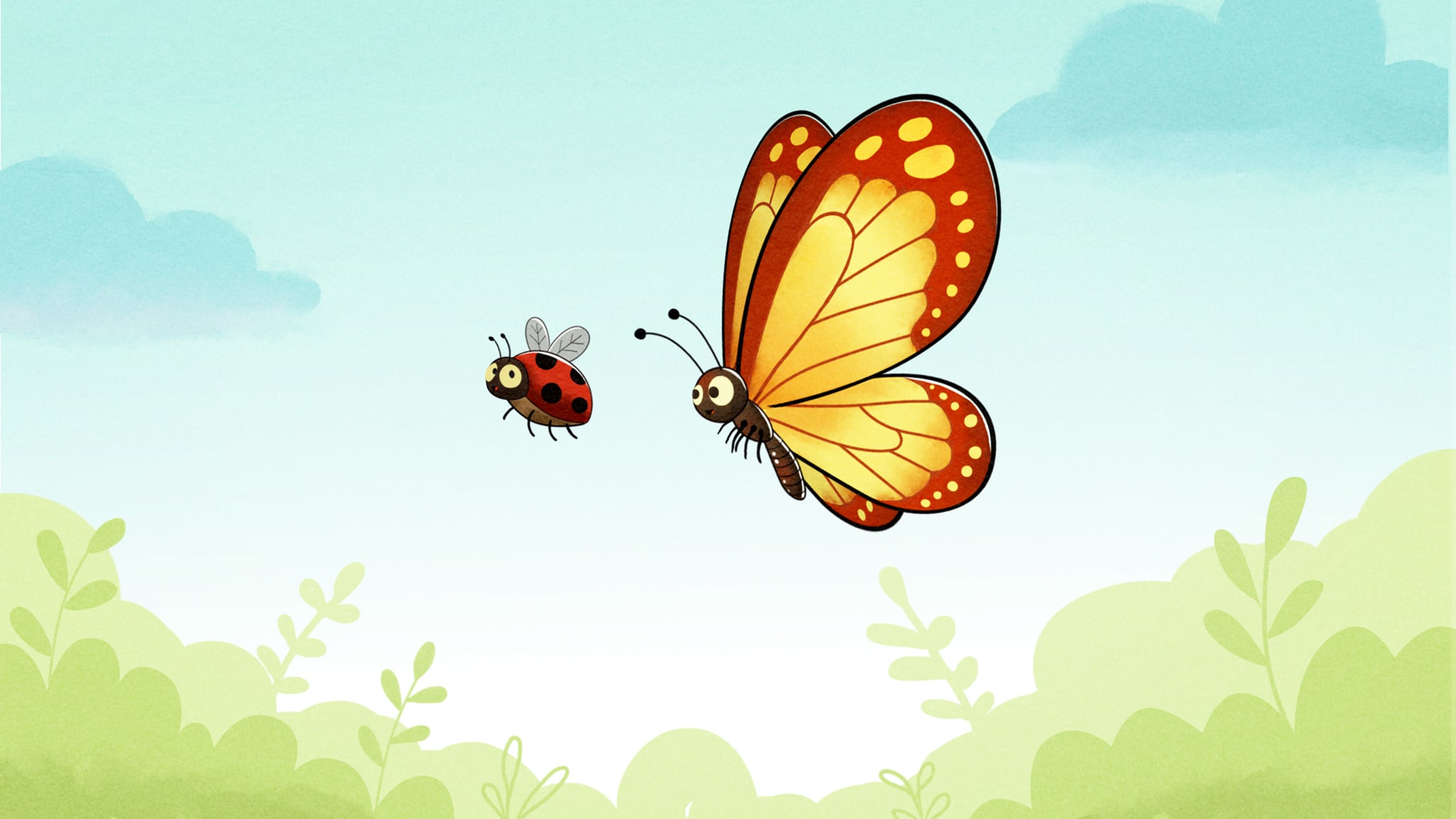 Buonanotte con Carolina - Storie e letterine - S1E24 - La paura del bruco e la libertà della farfalla