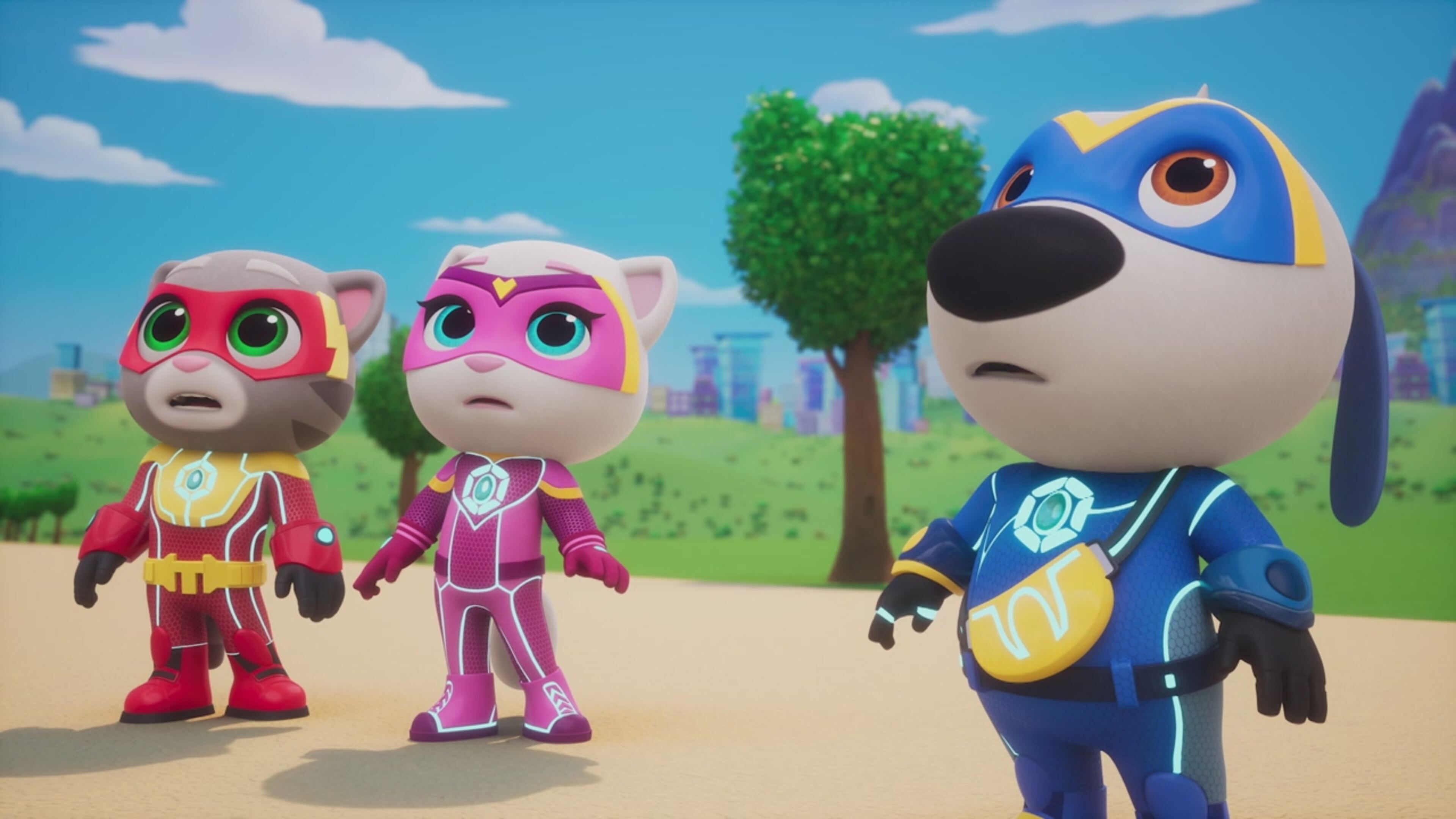 Talking Tom Heroes: super amici - S1 Ep.34 - L'eroe preferito da Peak City