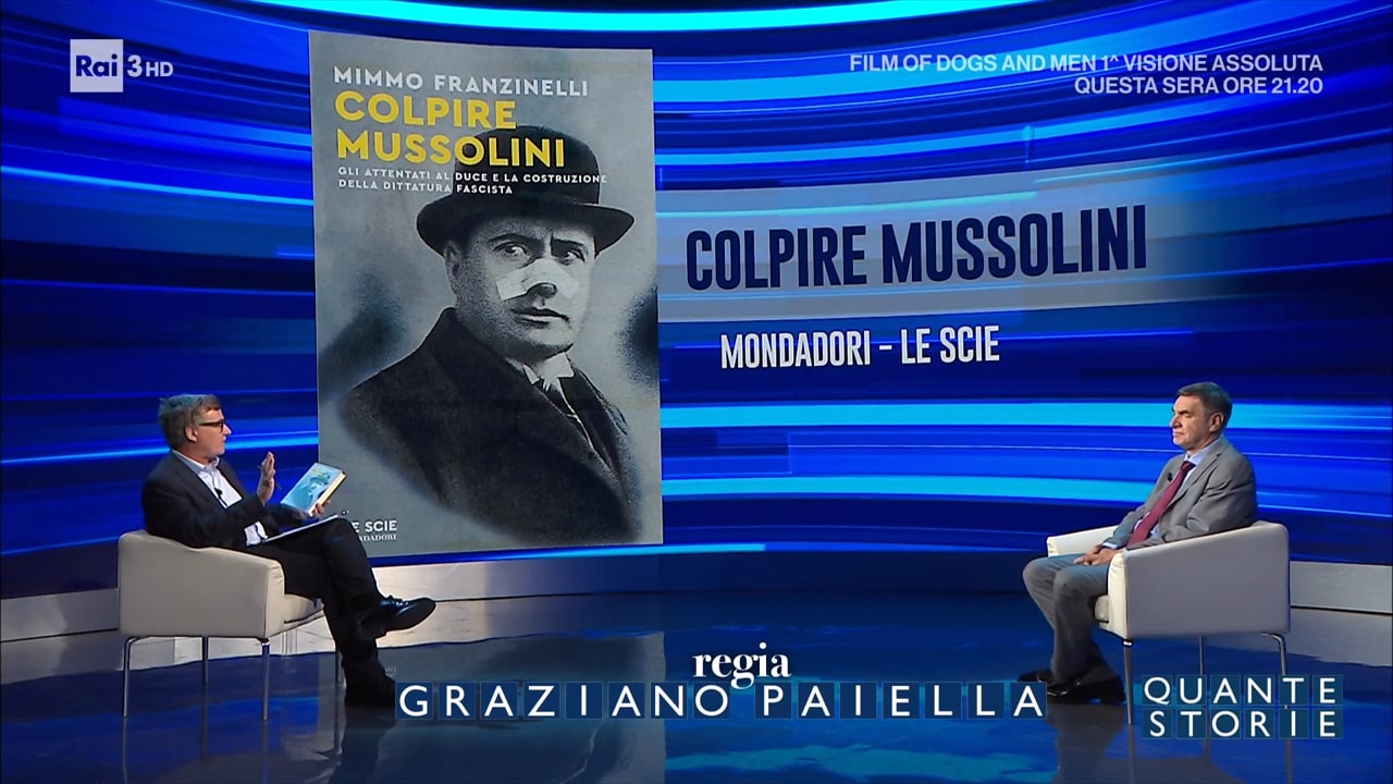 Quante storie - Puntata del 07/10/2025 - Mimmo Franzinelli - 07/10/2025