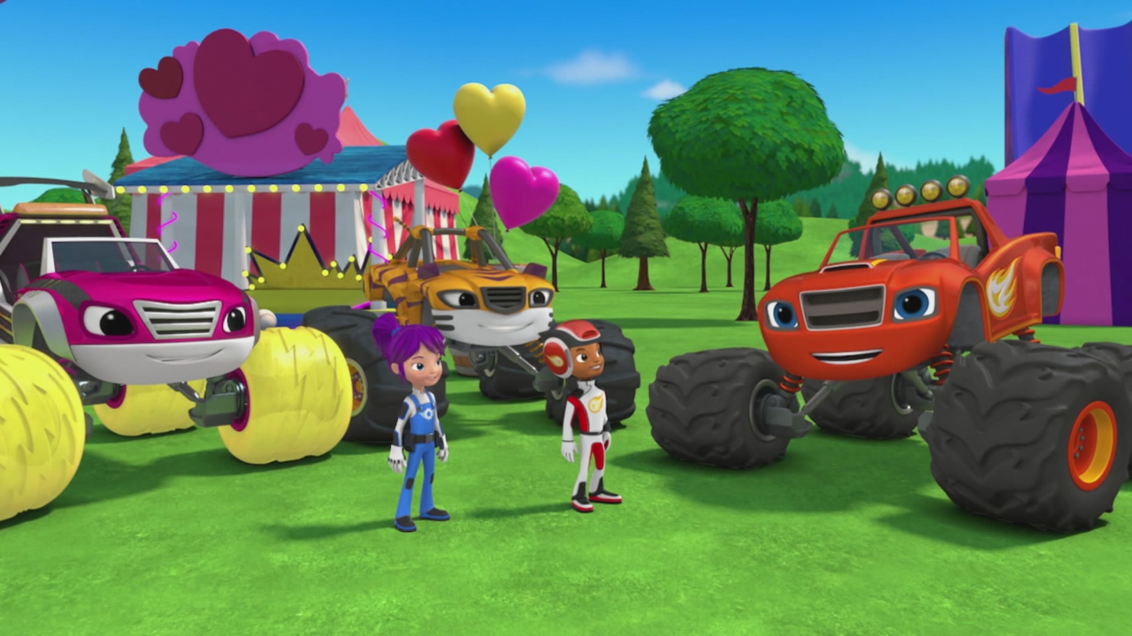 Blaze e le megamacchine - S7 Ep.20 - Salvataggi a San Valentino