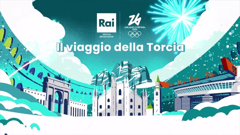 Olimpiadi Invernali: Milano Cortina 2026 - Il viaggio della Torcia del 02/01/2026