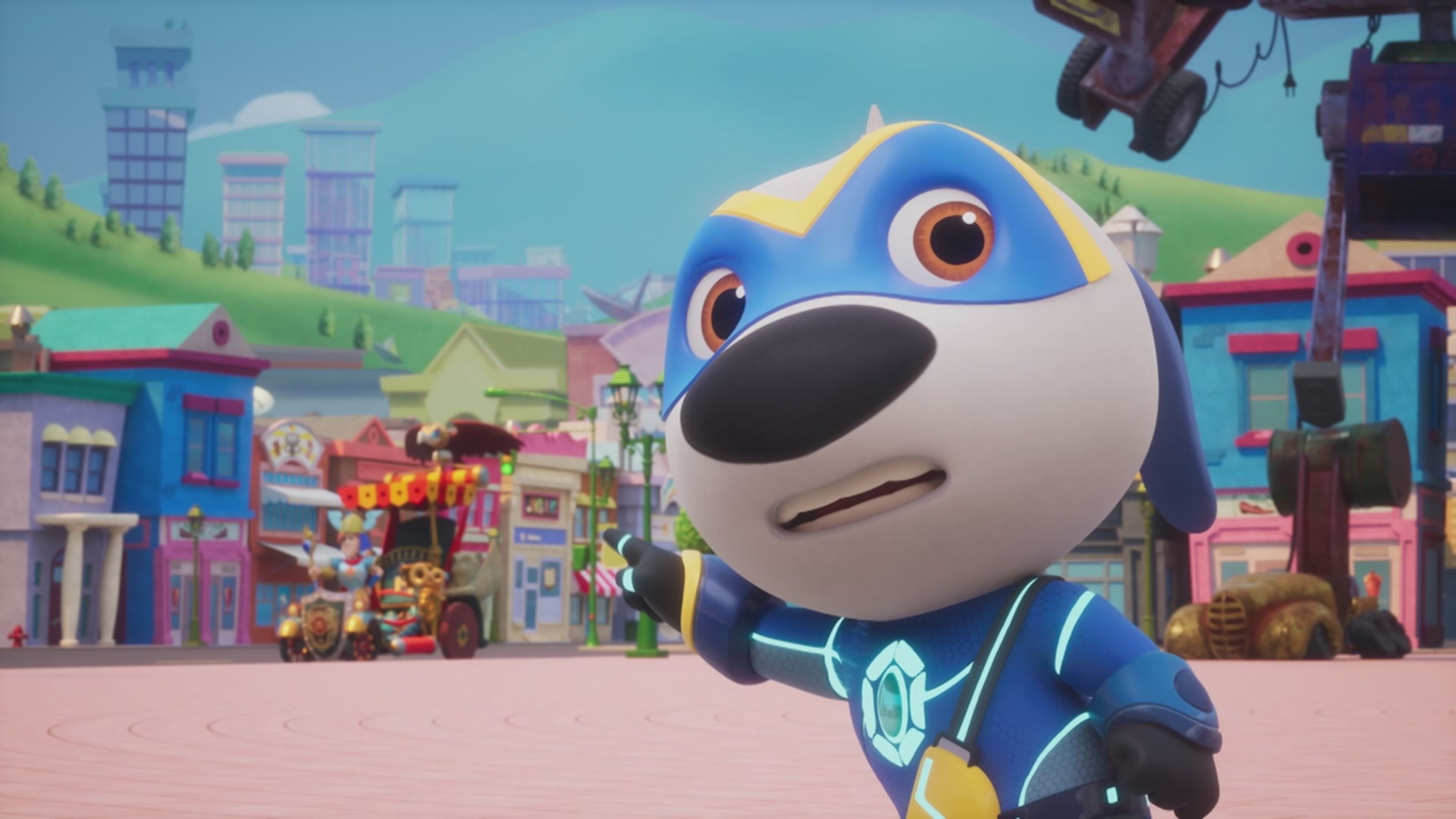 Talking Tom Heroes: super amici - S1 Ep.52 - La super battaglia di Peak City