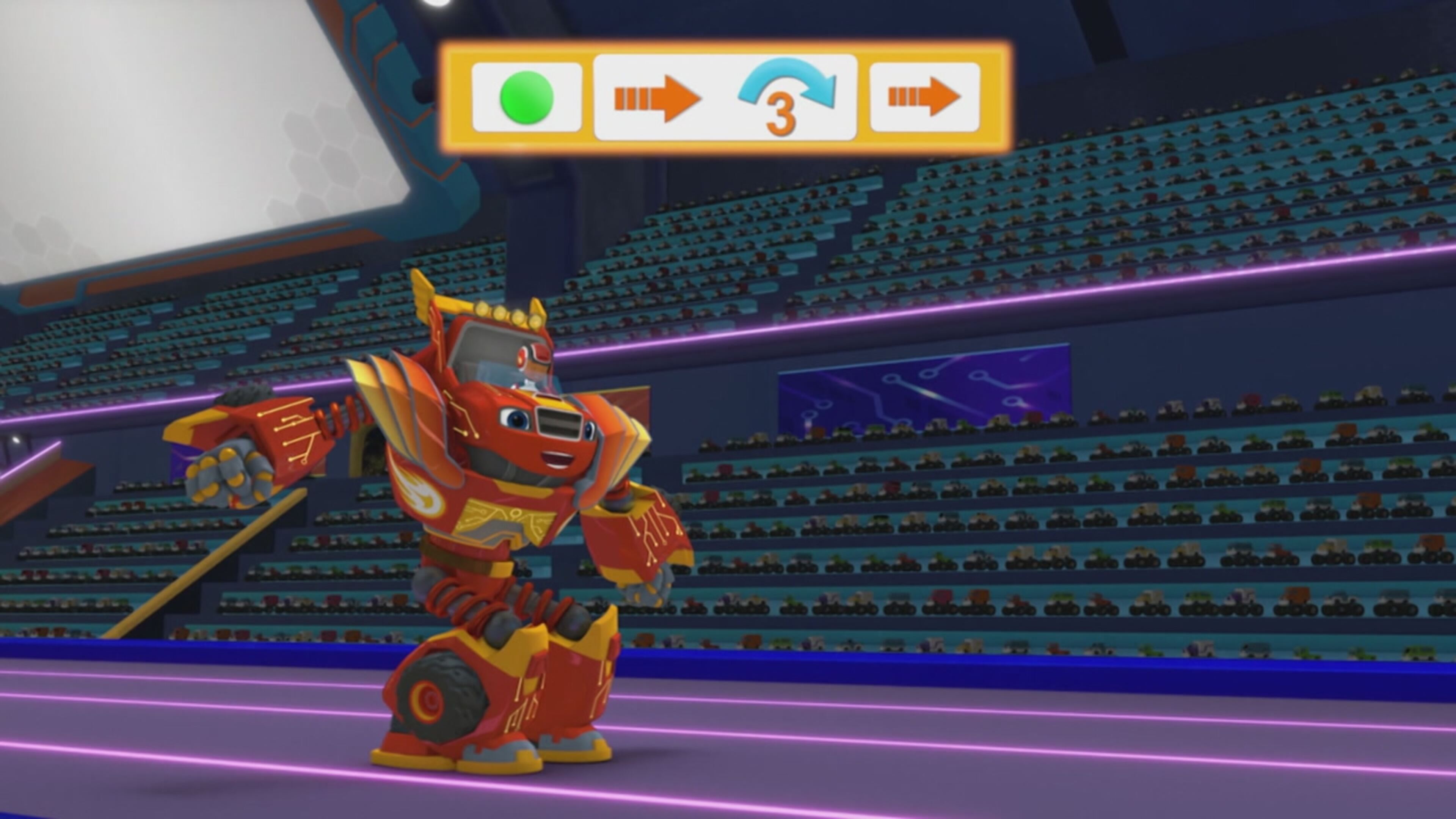 Blaze e le megamacchine - S7 Ep.24 - Il campionato dei robot