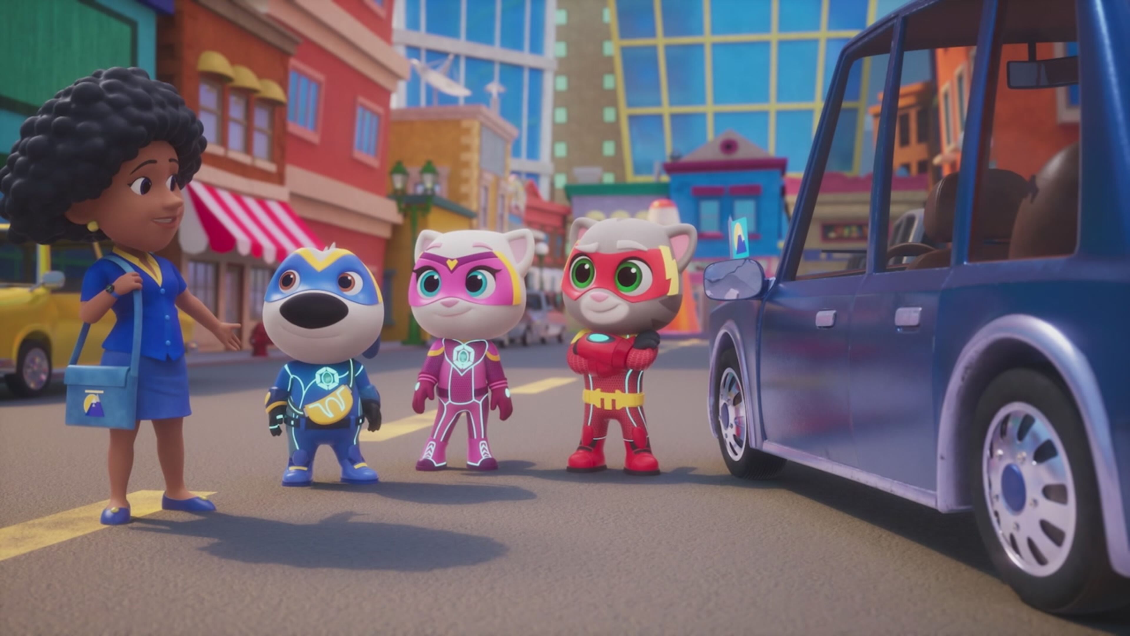 Talking Tom Heroes: super amici - S1 Ep.2 - L'allarme uovo