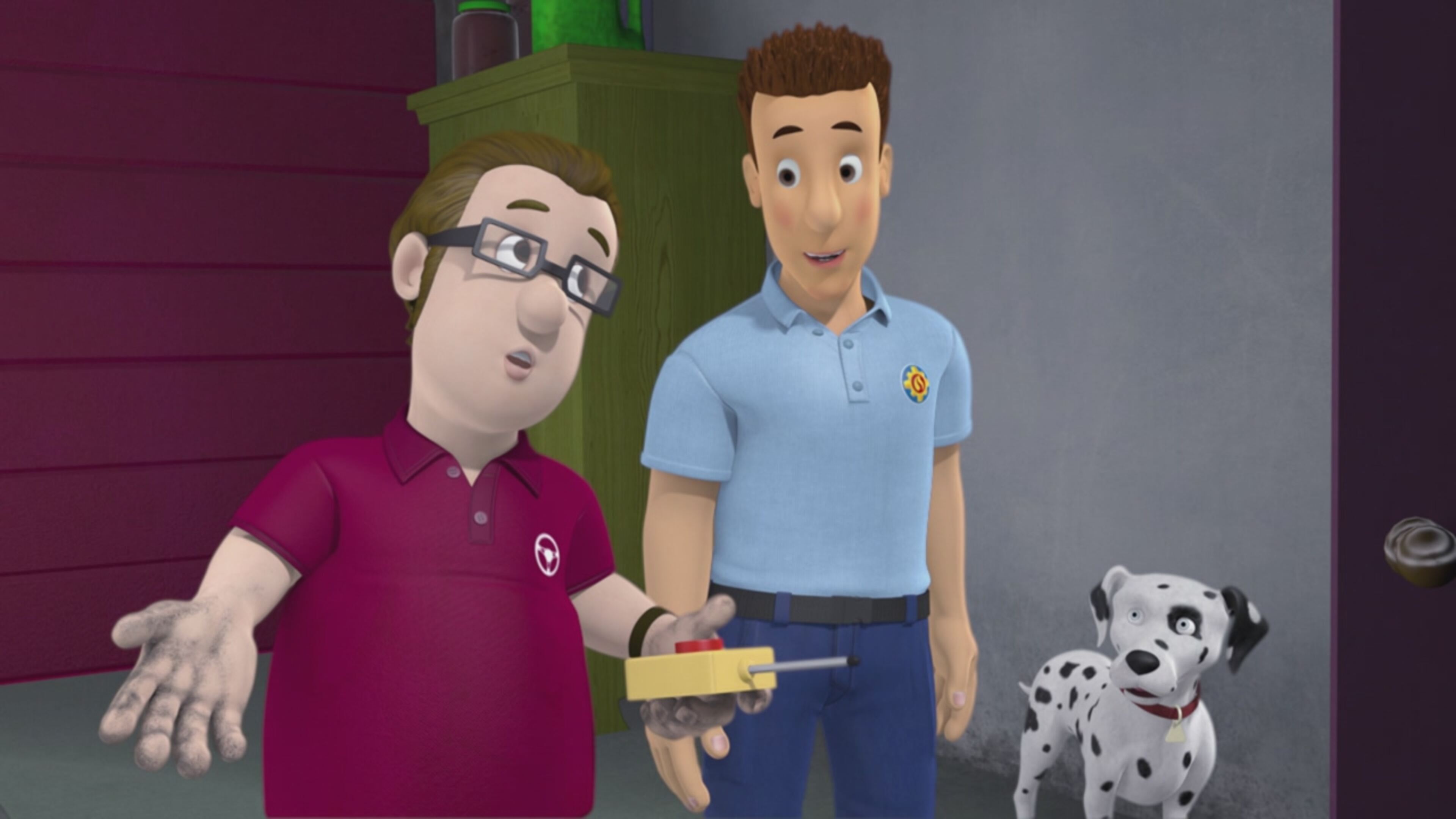 Sam Il Pompiere - S11 Ep.1 - Norman-Man contro Firedog