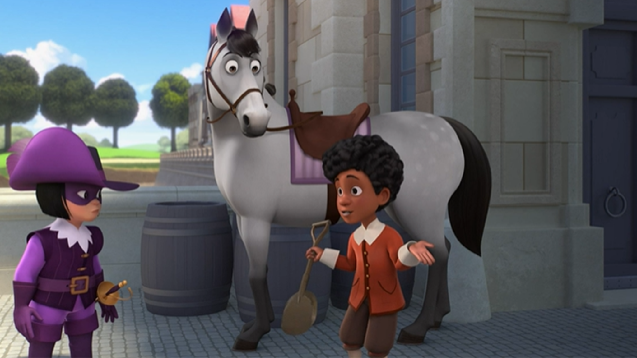 Le tre moschettiere - S1E10 - La sfida