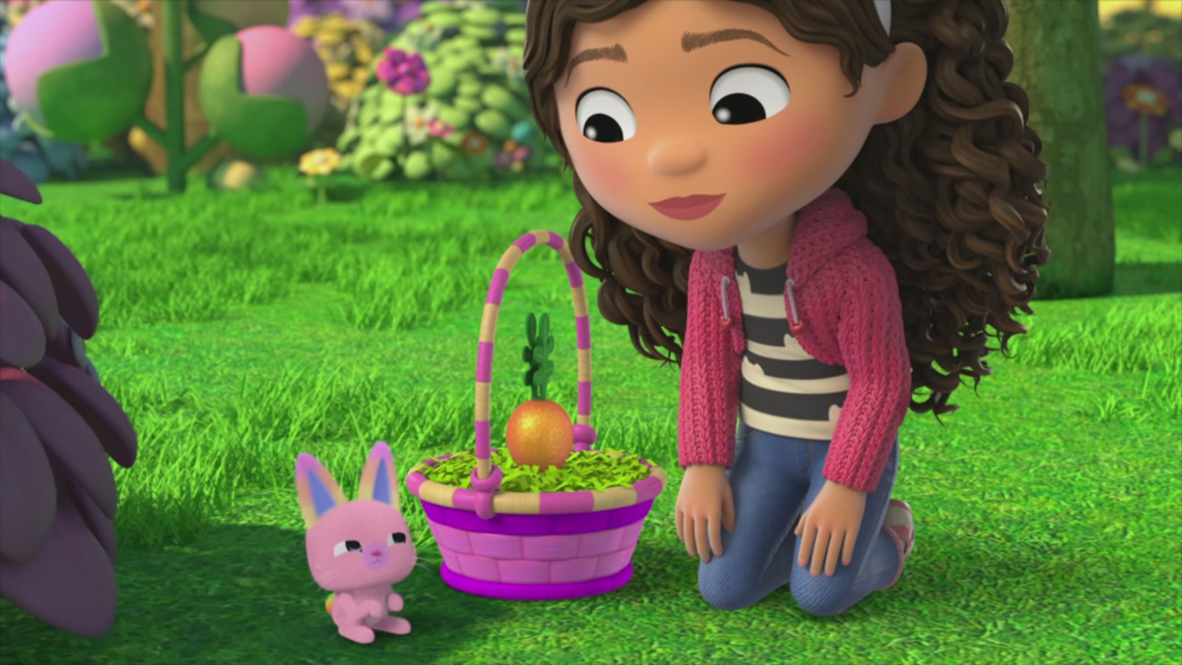 La casa delle bambole di Gabby - S2 Ep.8 - La gattina coniglia pasquale