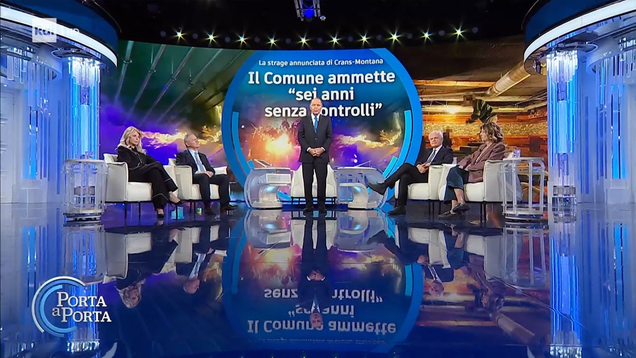 Porta a Porta - Puntata del 07/01/2026