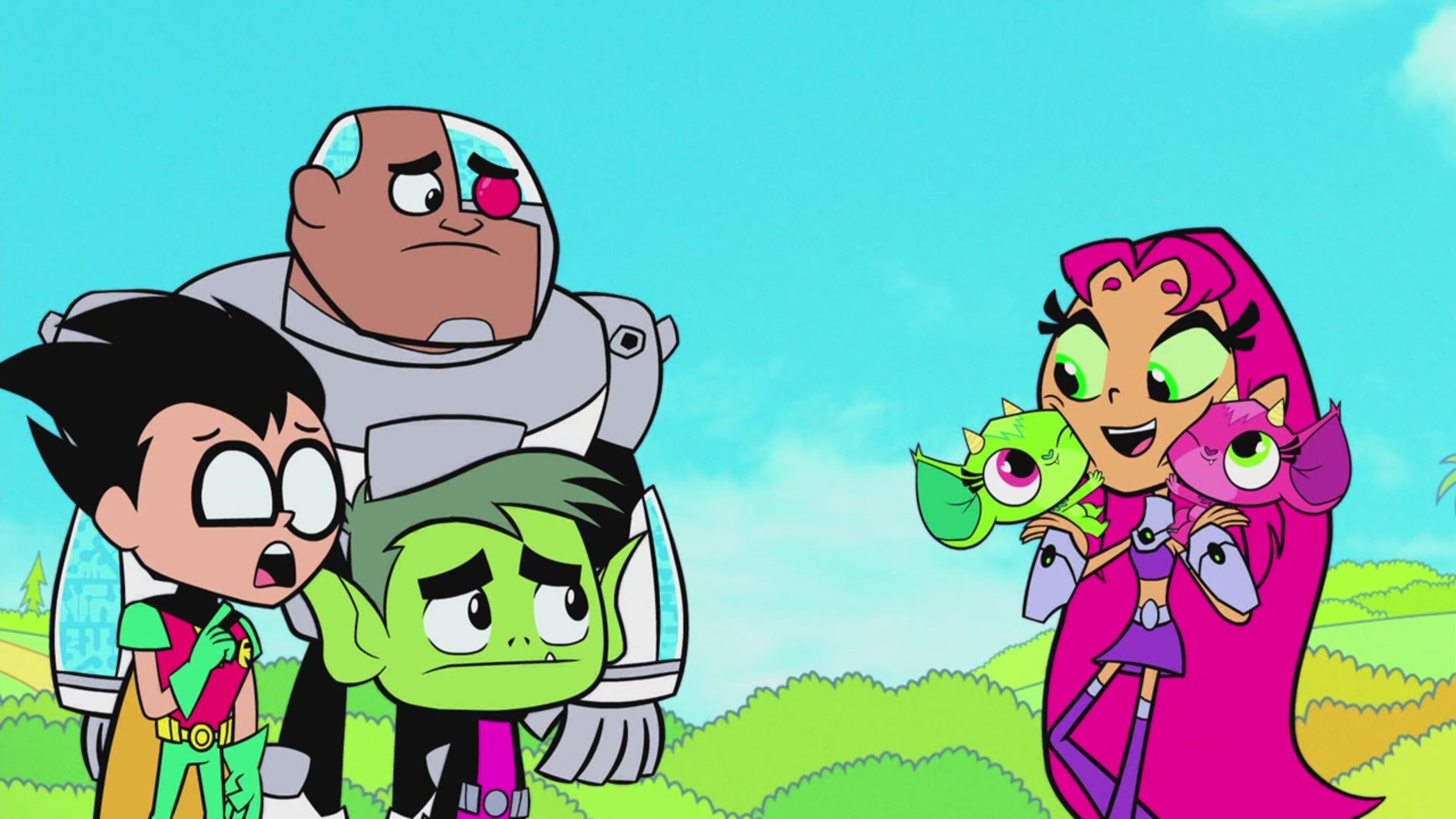 Teen Titans Go! - S2 Ep.5 - Mani da neonato