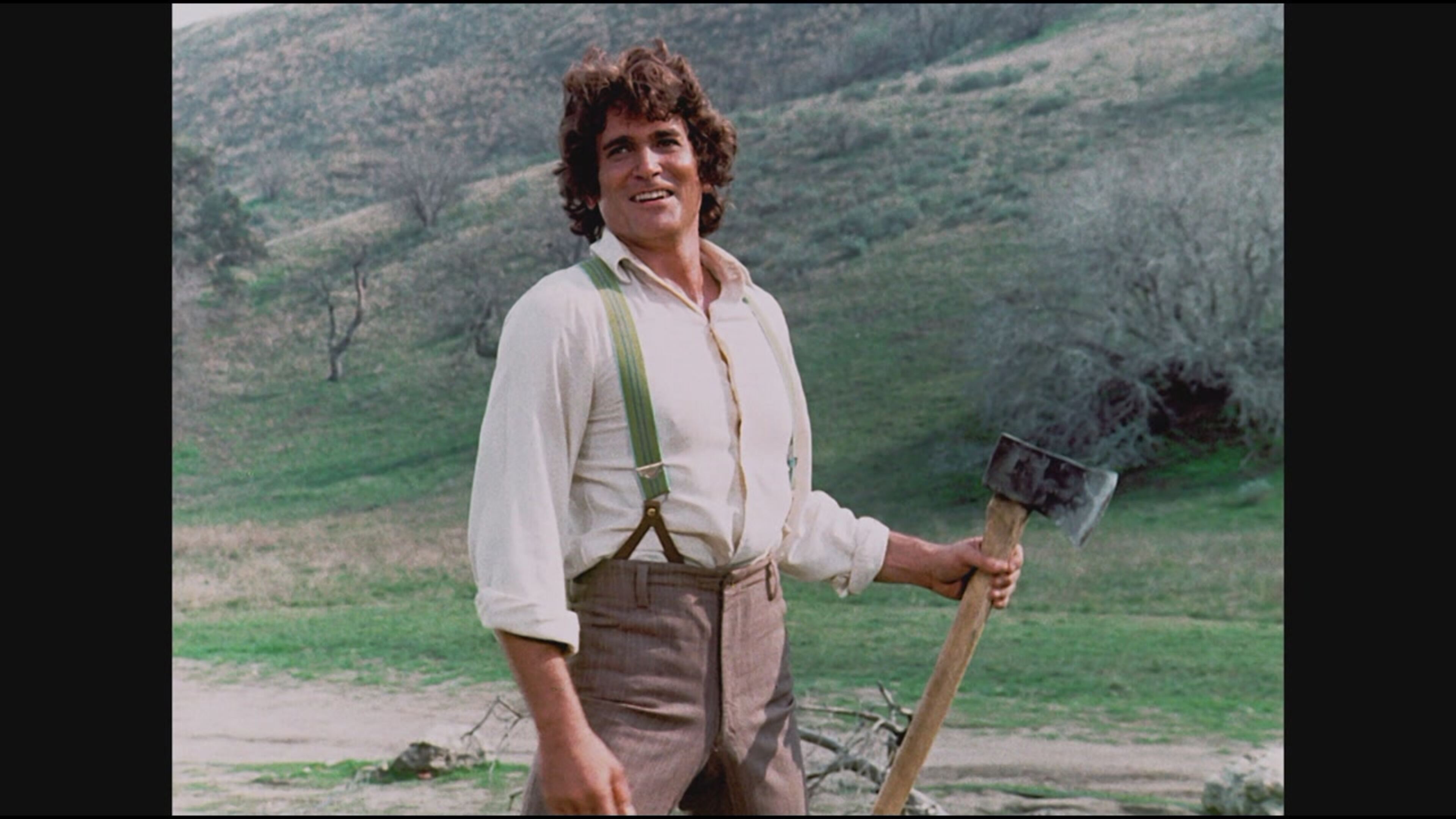 La casa nella prateria - Gara di taglialegna