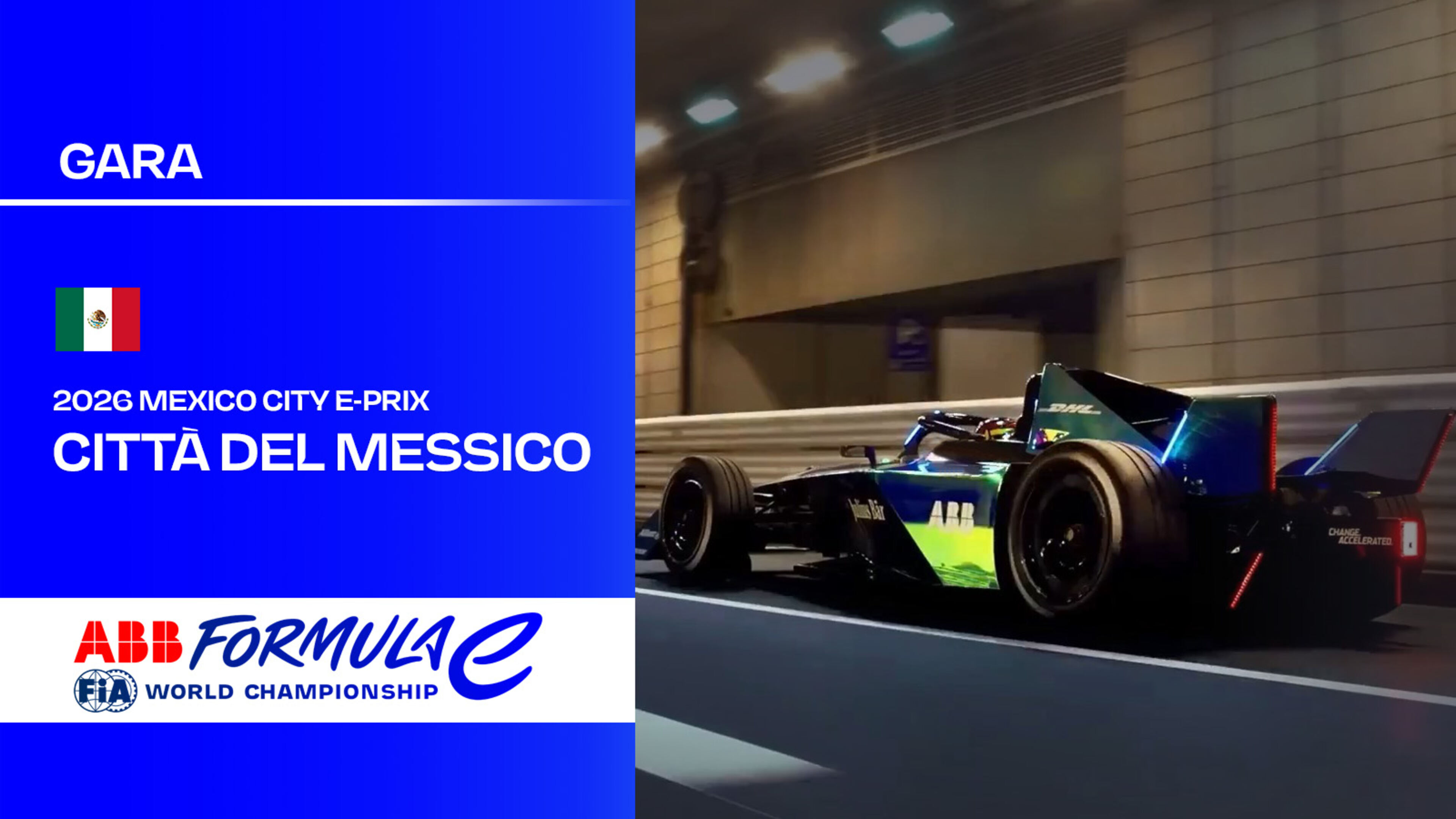 Formula E - Gara - Messico - Citta' del Messico