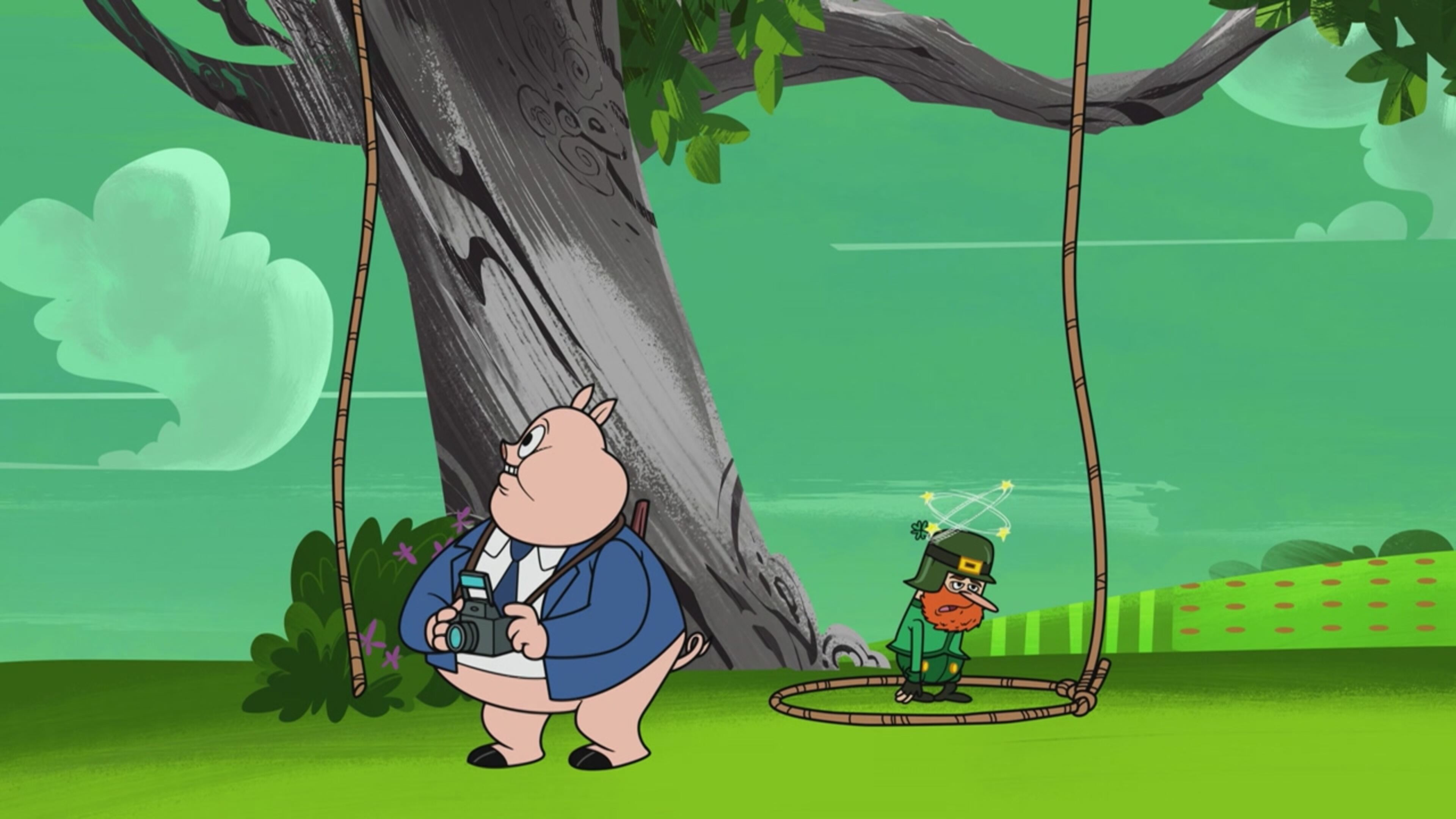 New Looney Tunes - S3 Ep.15 - La regata del coniglio/Il suino portafortuna