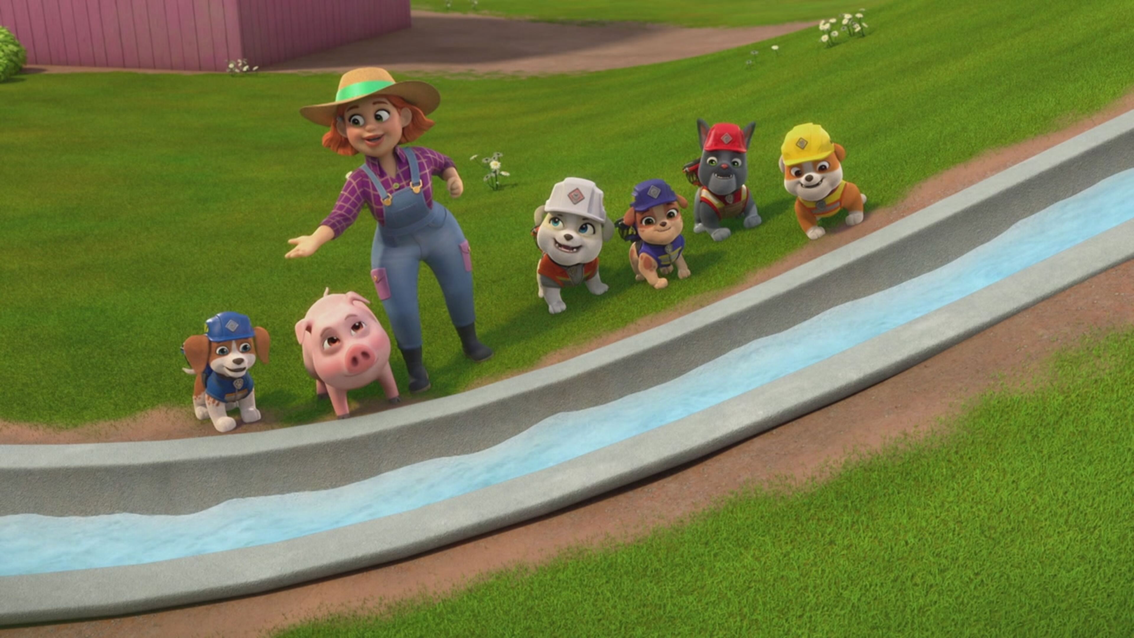 Rubble Crew - S1 Ep.15 - La squadra costruisce una scuola / La squadra costruisce un canale