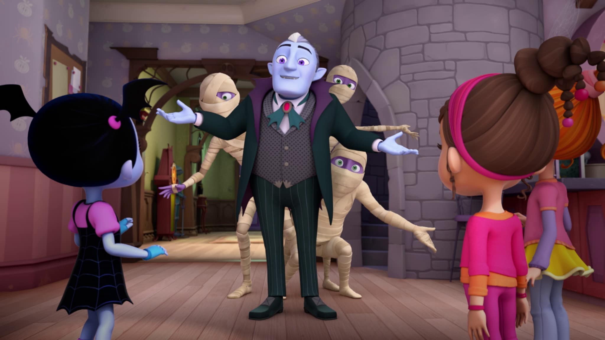Vampirina - S3E57 - Week end con il Nonnopiro / Visita a mostricilio