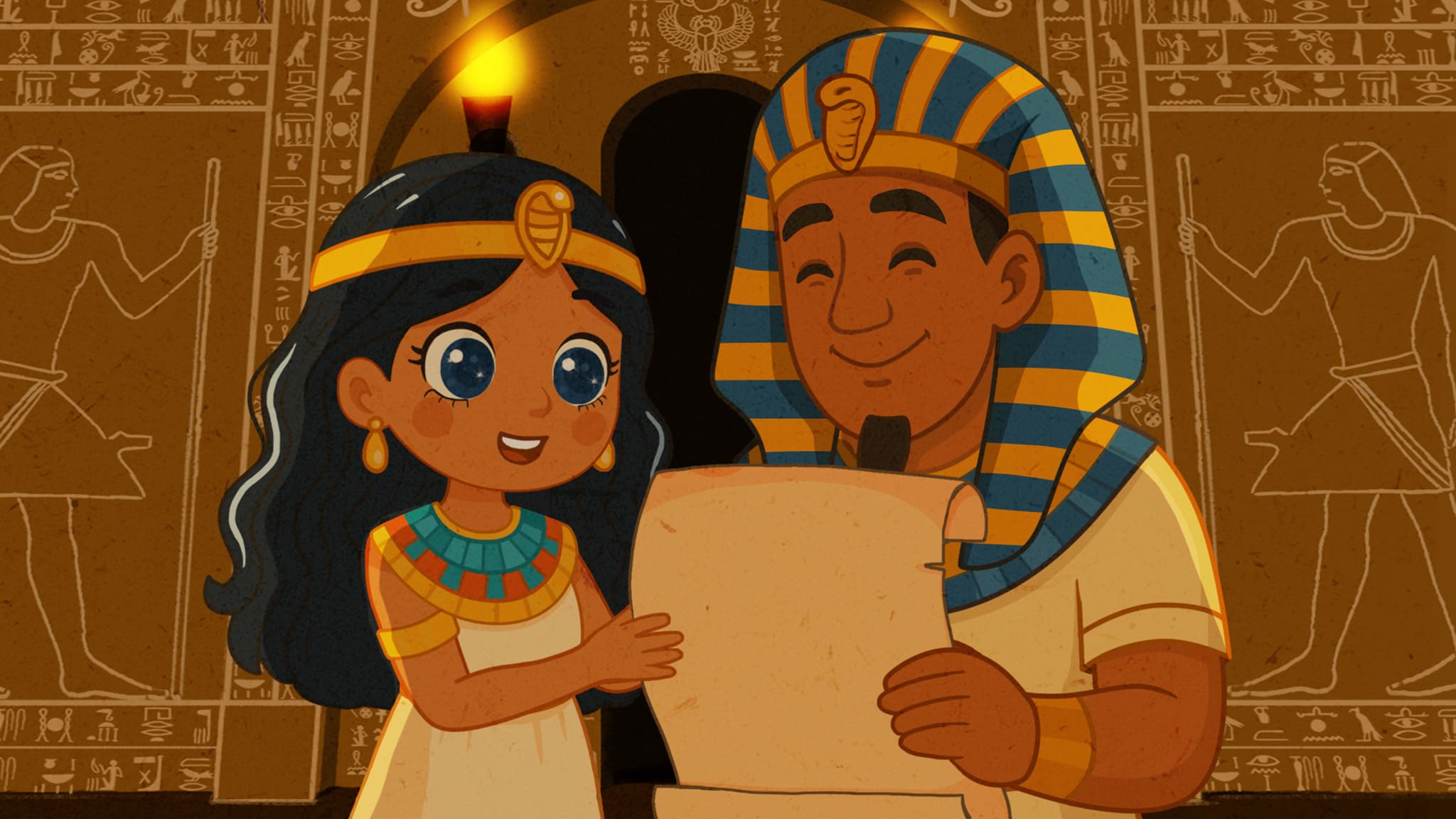 Buonanotte con Carolina - Storie e letterine - S1E11 - Nefira e il tesoro della piramide