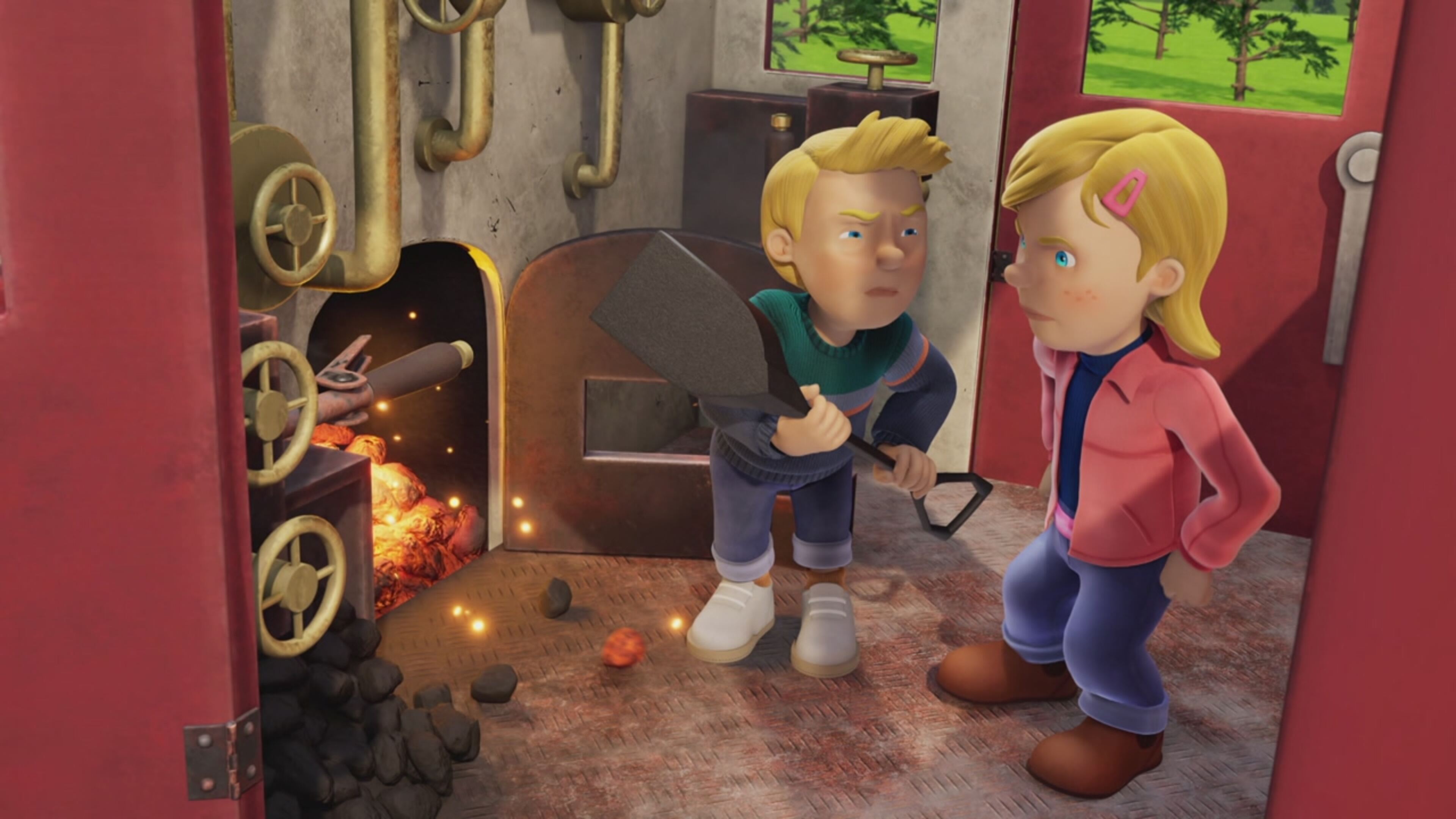 Sam il pompiere - S16 Ep.17 - Il miglior macchinista