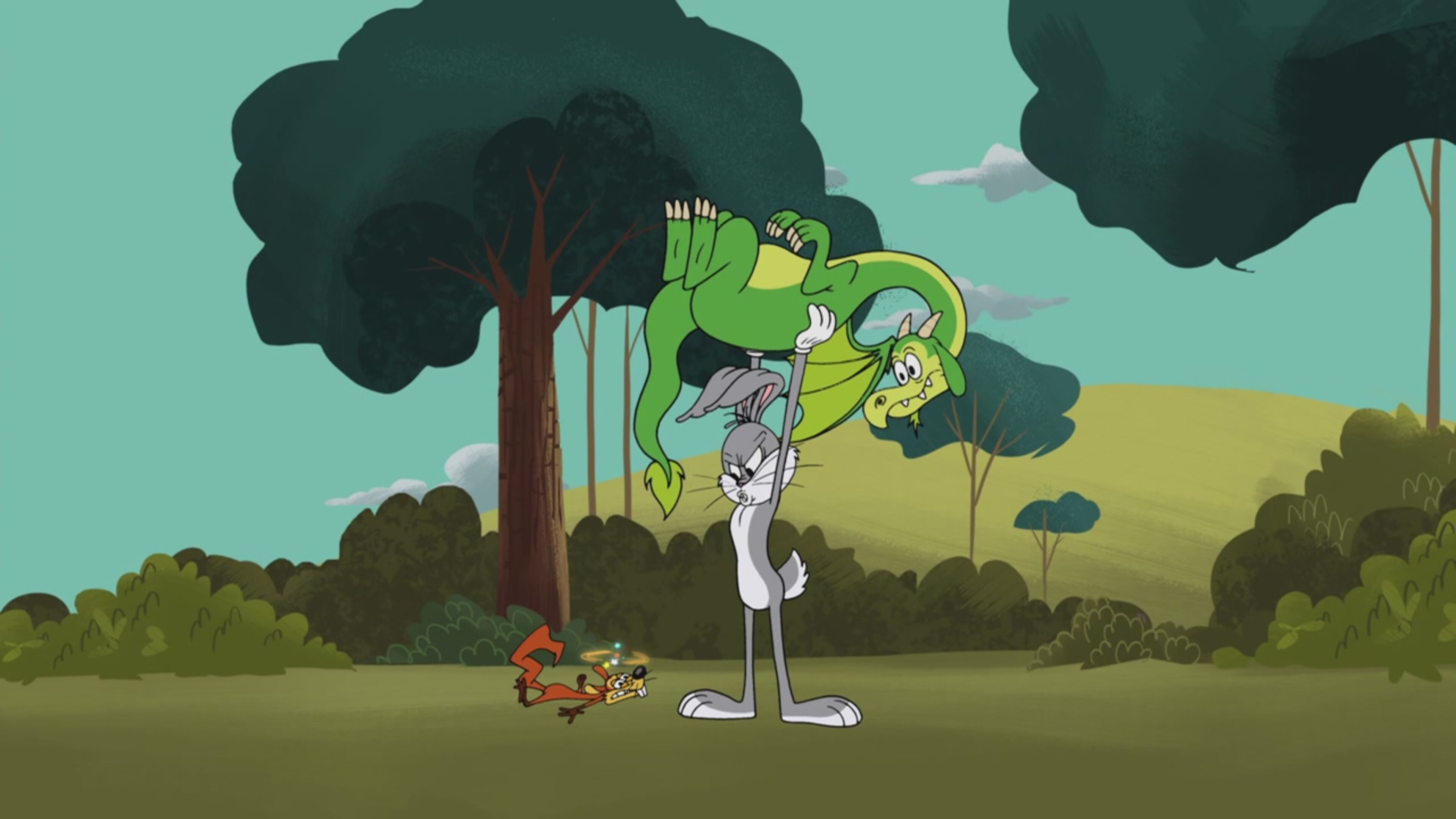 New Looney Tunes - S1 Ep.3 - Il Cacciatore di Draghi/Fino all'Ultima Foglia