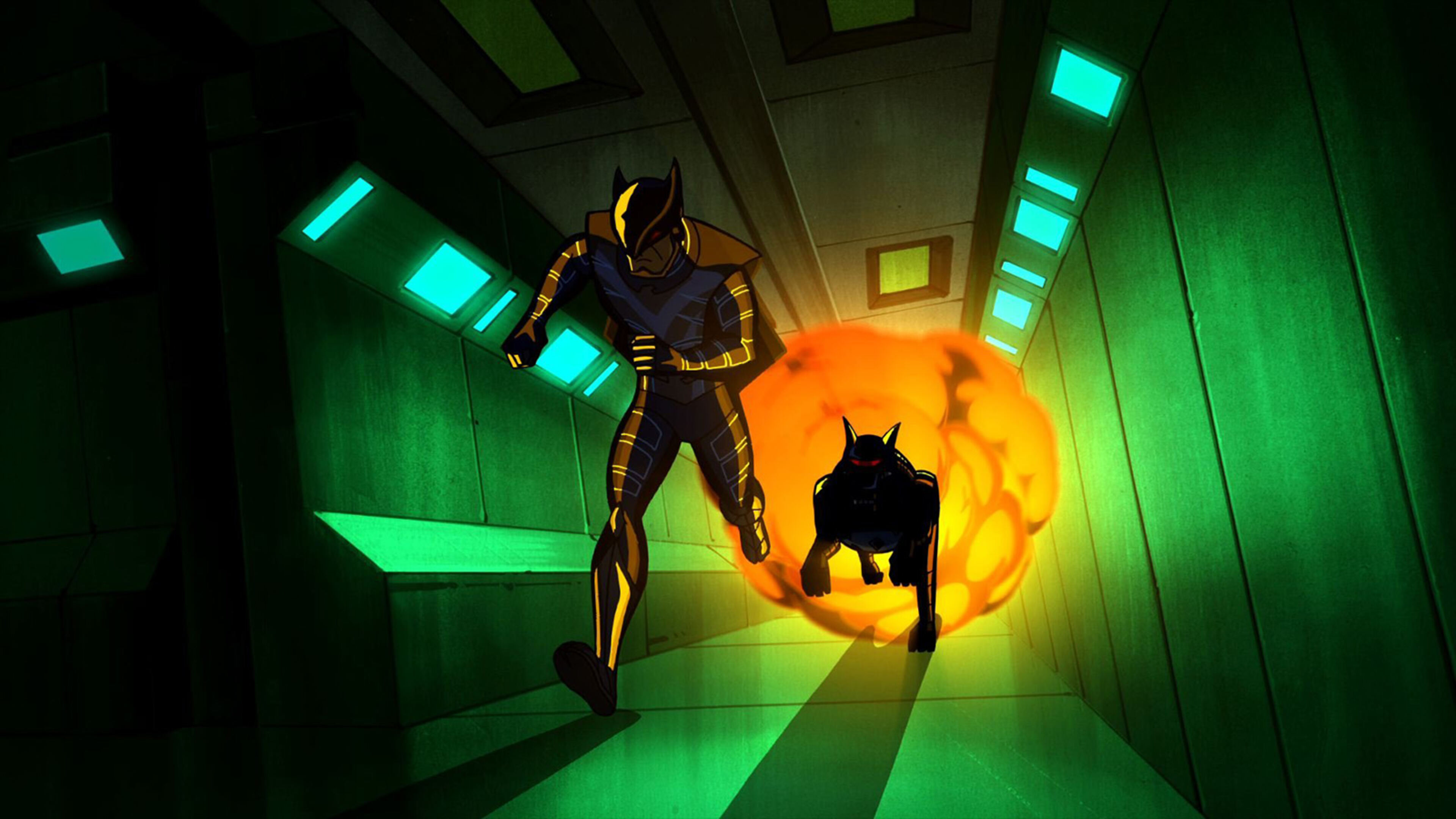 Scooby-doo e Blue Falcon