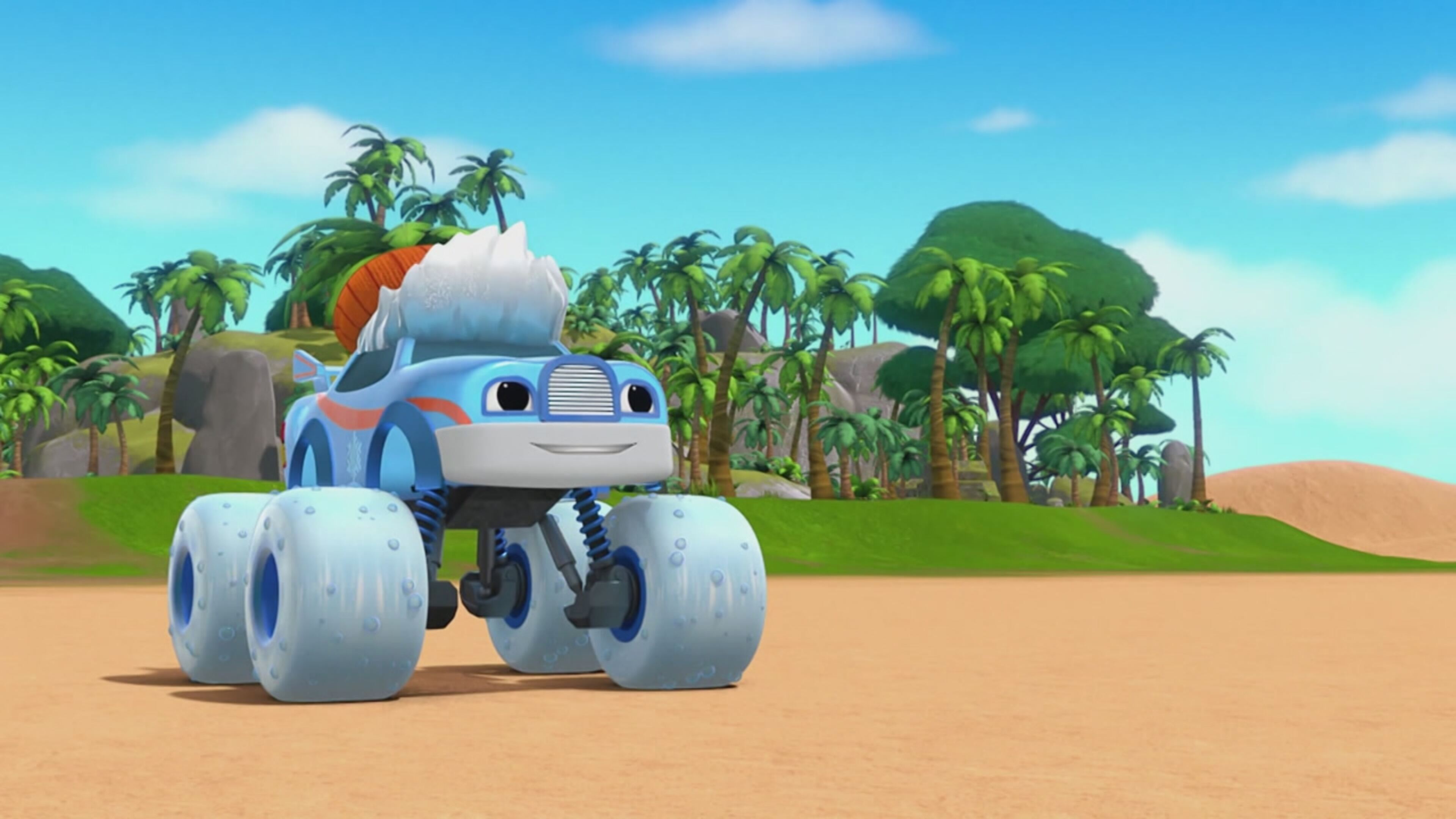 Blaze e le megamacchine - S6 Ep.17 - Il grande spettacolo sulla neve