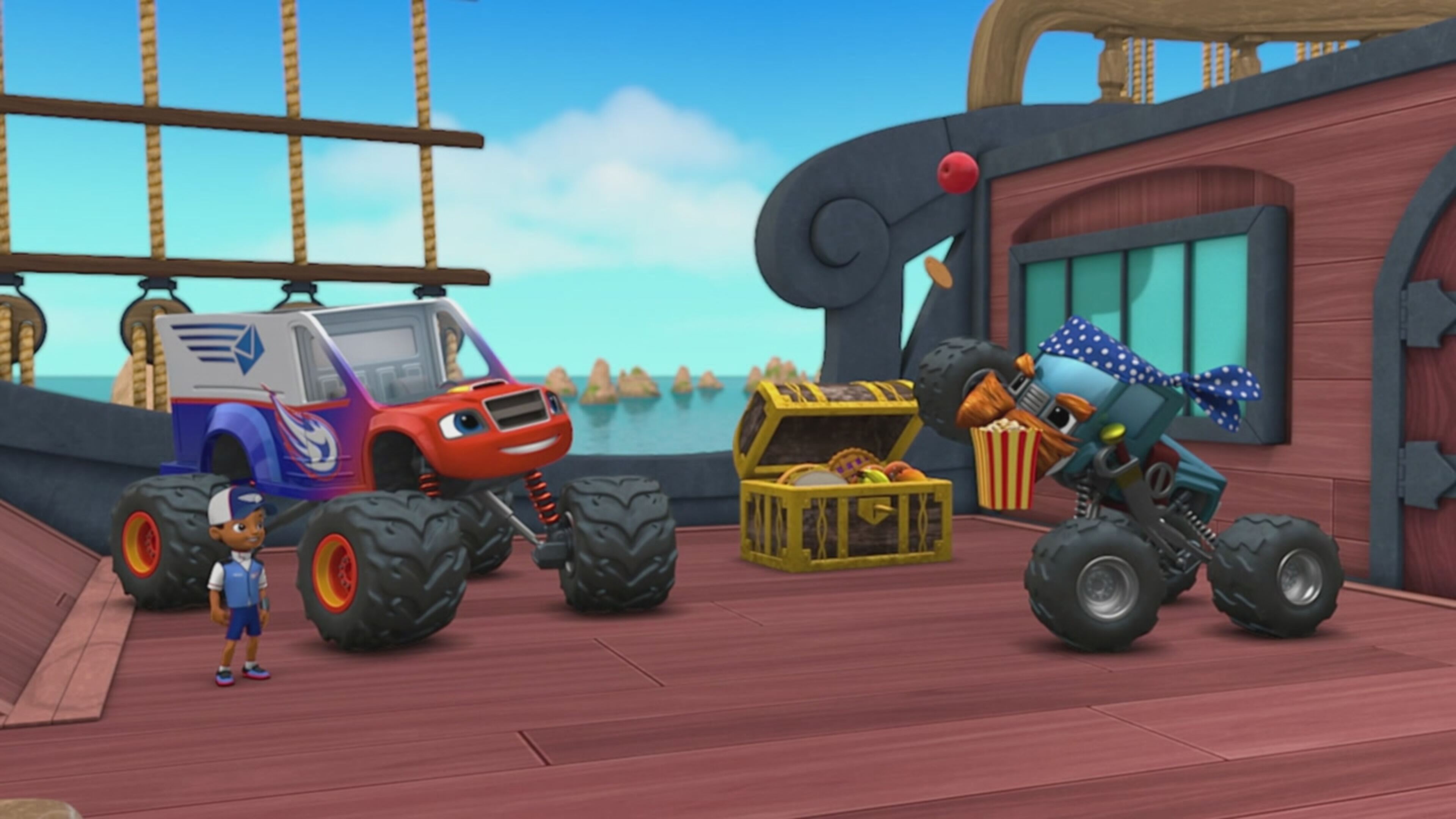 Blaze e le megamacchine - S7 Ep.2 - Blaze e le consegne urgenti