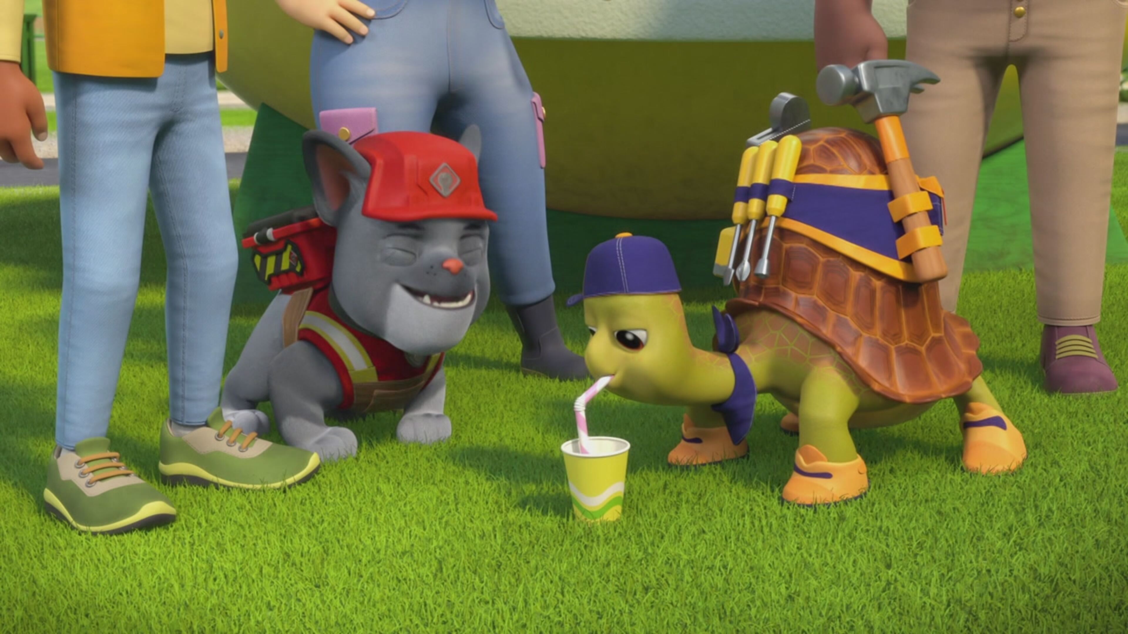 Rubble  Crew - S1 Ep.19 - La squadra costruisce un chiosco di limonata / La squadra costruisce un ponte nel bosco