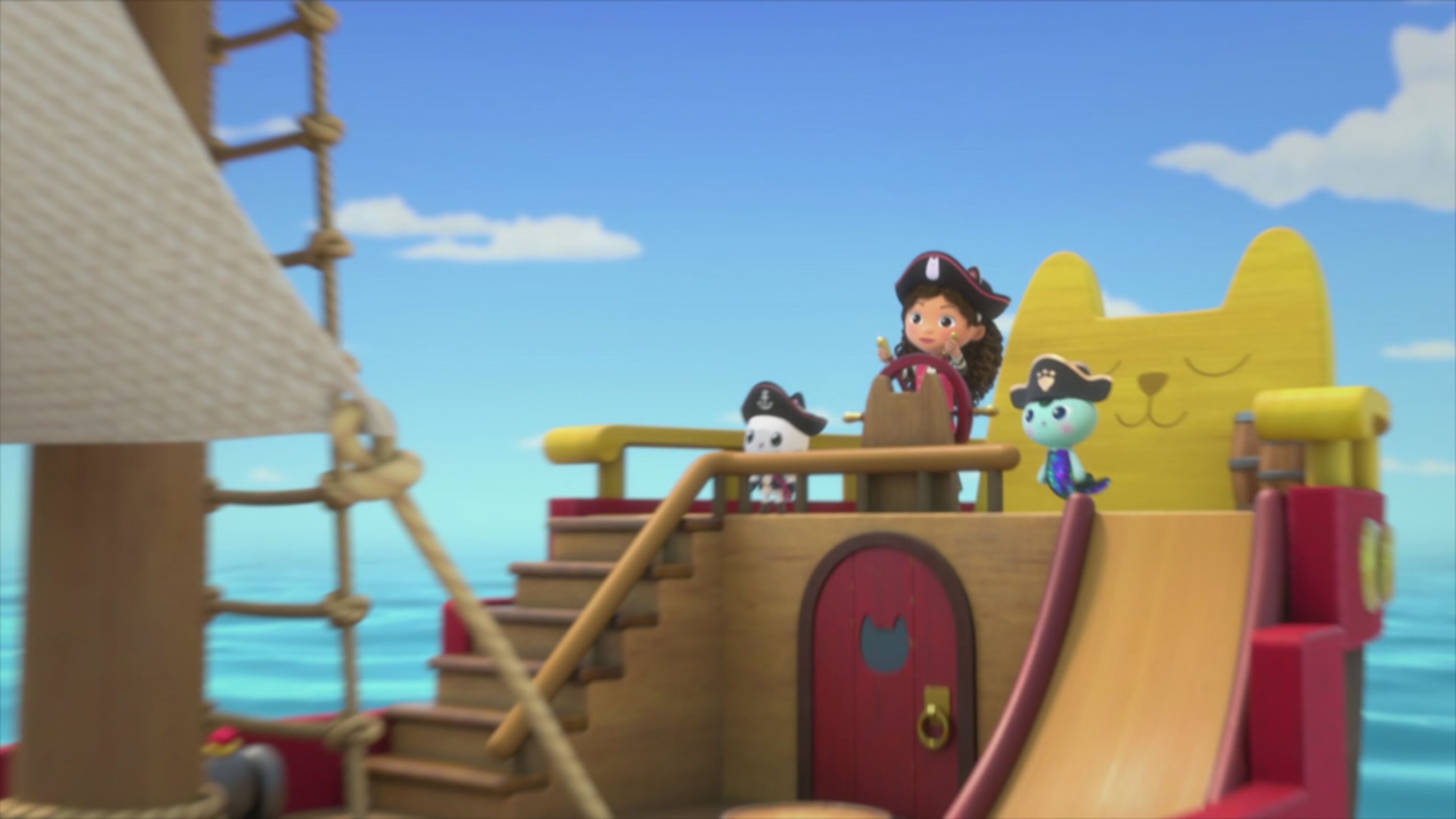 La casa delle bambole di Gabby - S1 Ep.9 - Pirati gattini