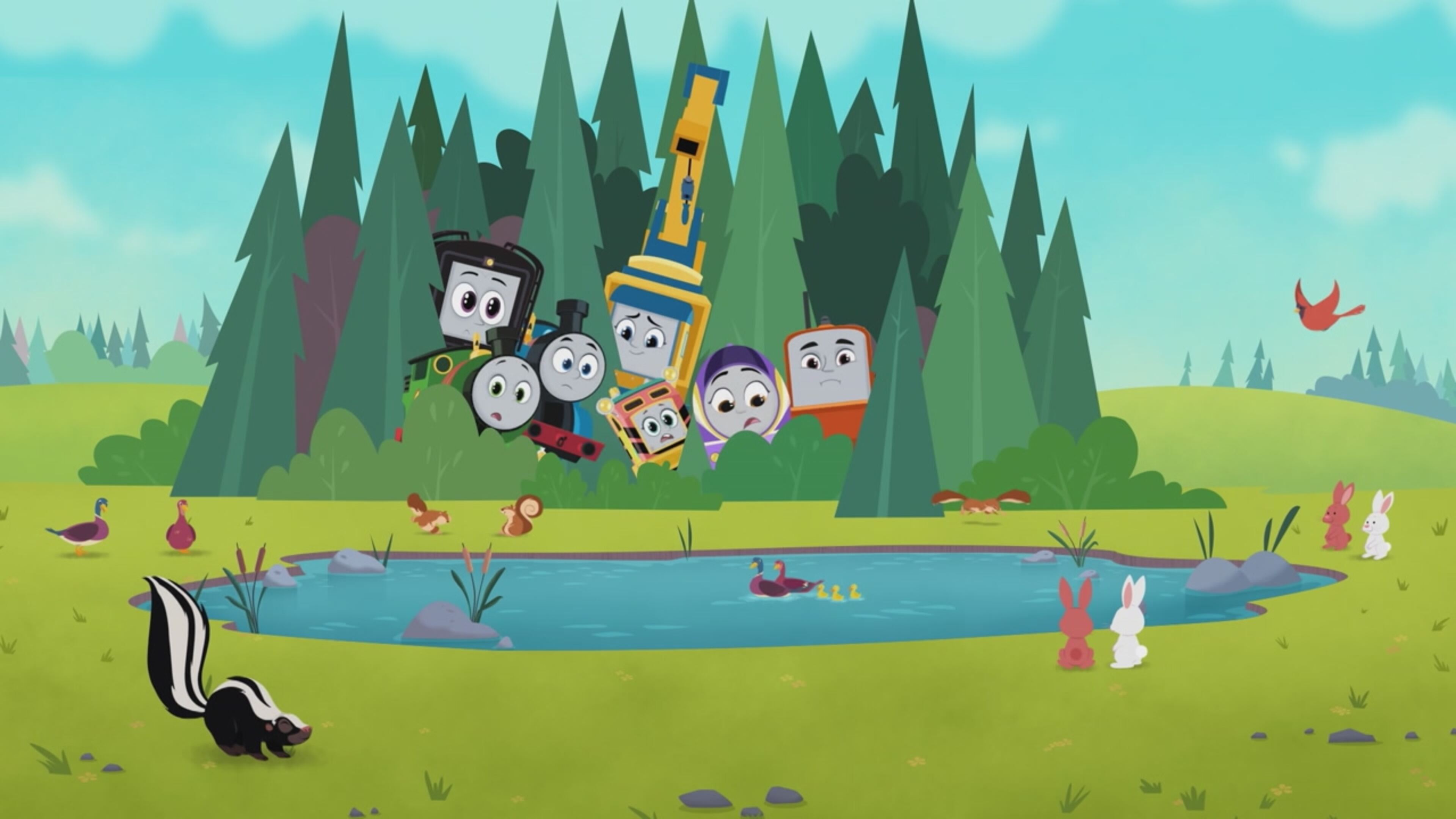 Il Trenino Thomas - S27 Ep.7 - Salviamo le anatre!