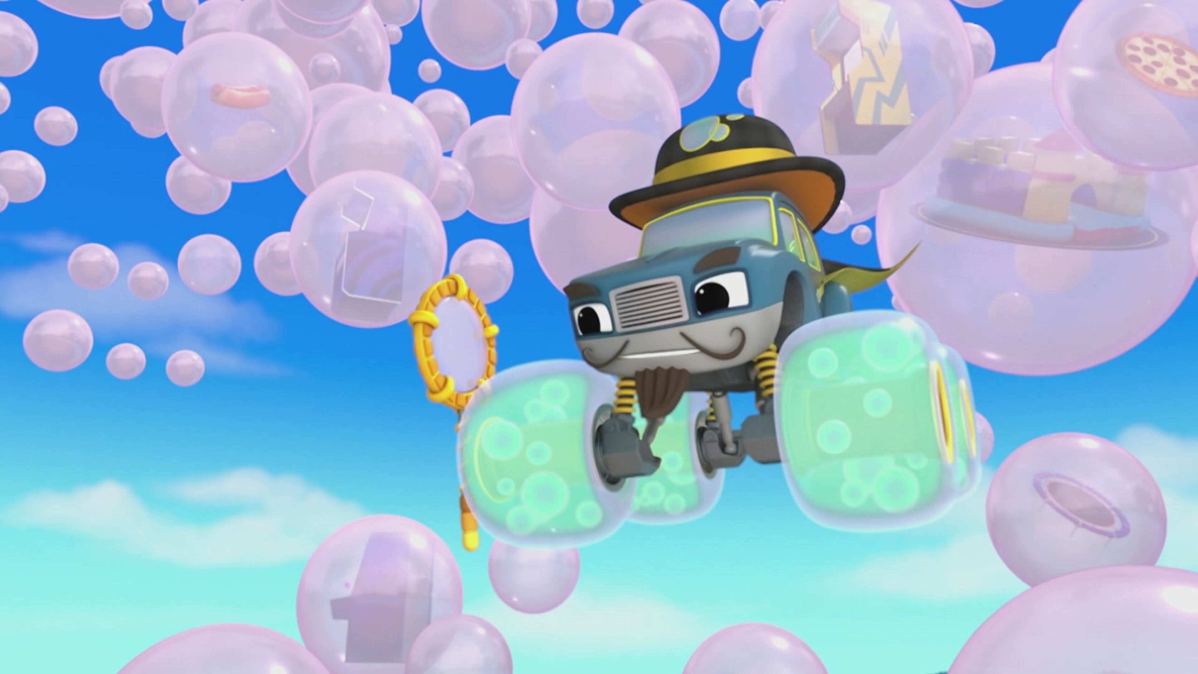 Blaze e le megamacchine - S7 Ep.17 - Super Ruote vs. Soffiabolle