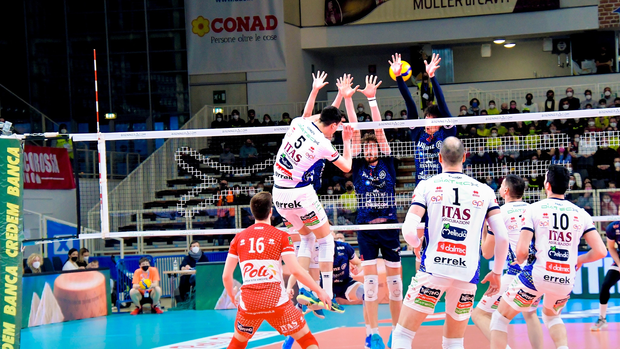 Pallavolo. SuperLega Credem Banca: Grott
